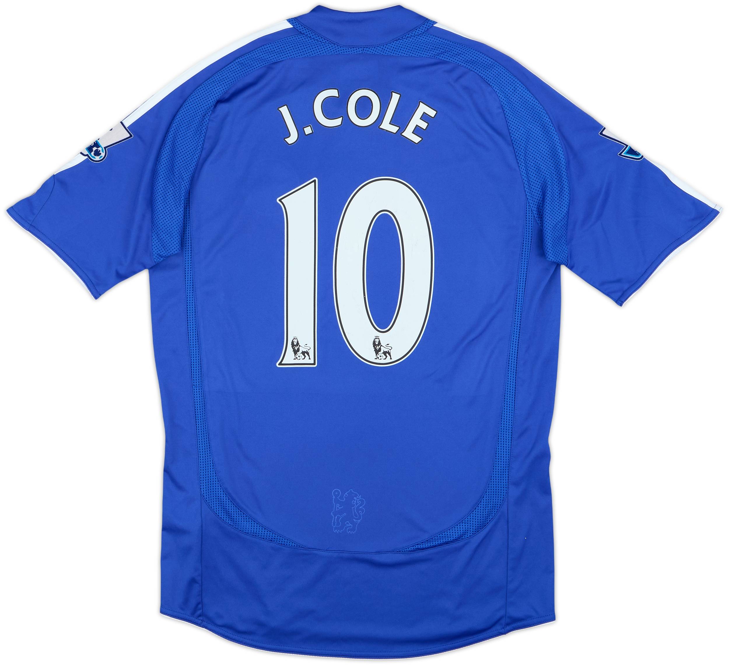 2006-08 Chelsea Home Shirt J.Cole #10 - 6/10 - (S)