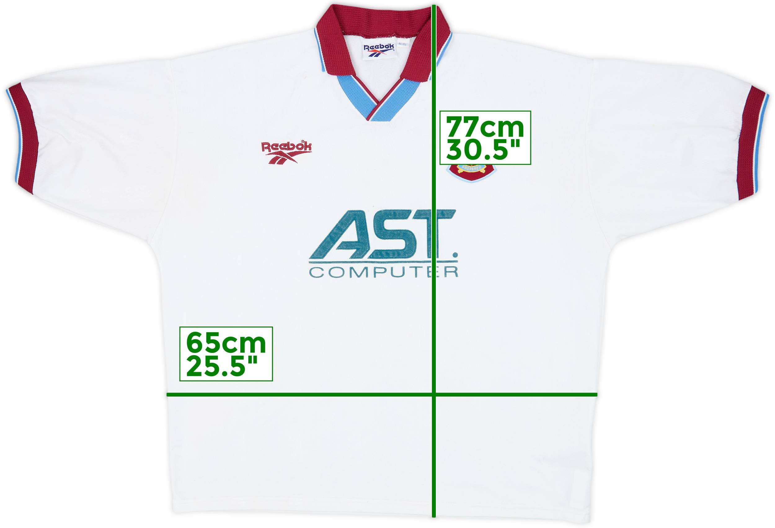 Reebok Aston Villa シャツ 1995-97 Aston Villa Reebok 'Cup Winners' Home Shirt *w/tags* Y
