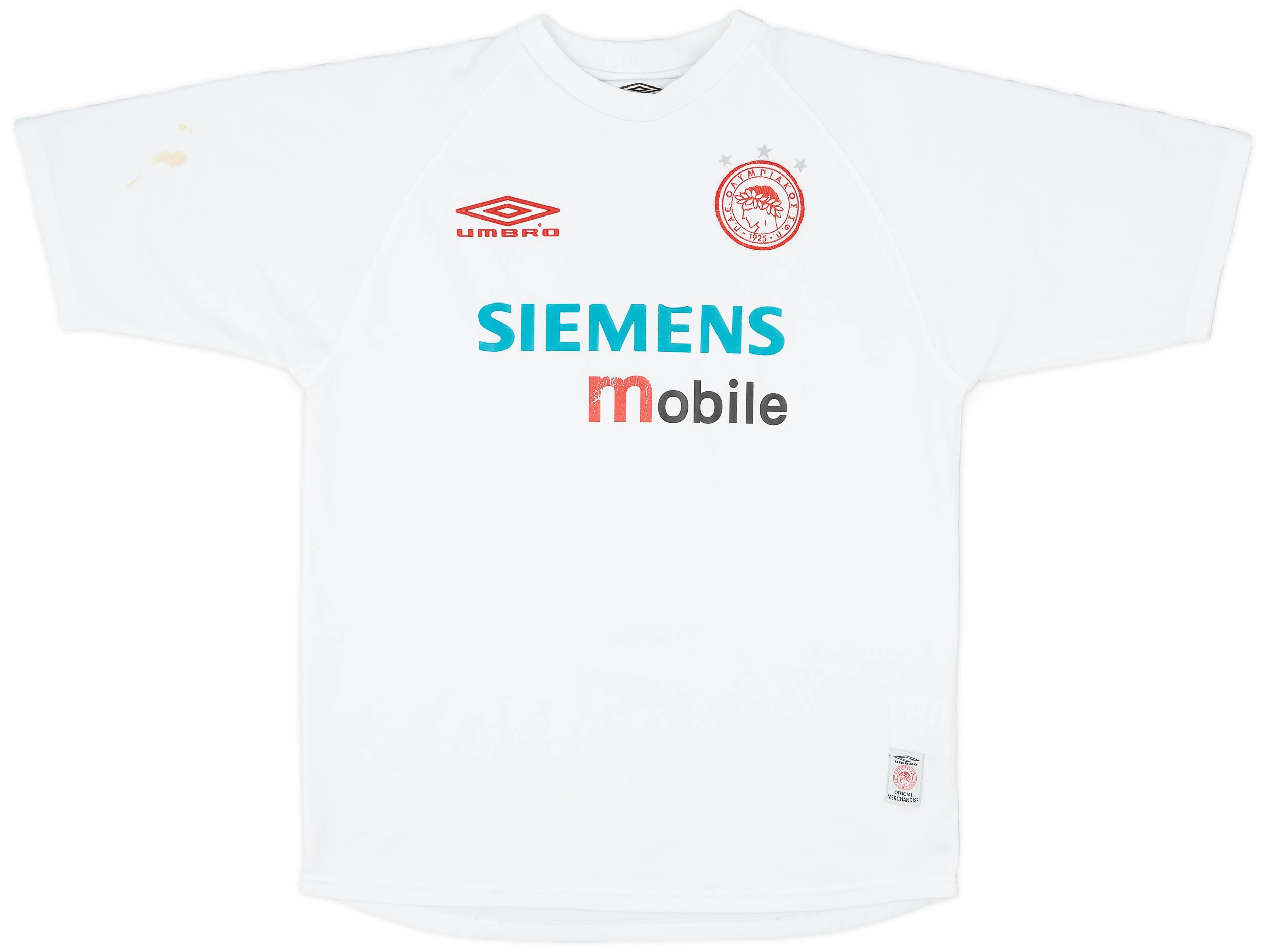2001-02 Olympiakos Away Shirt - 5/10 - (L)
