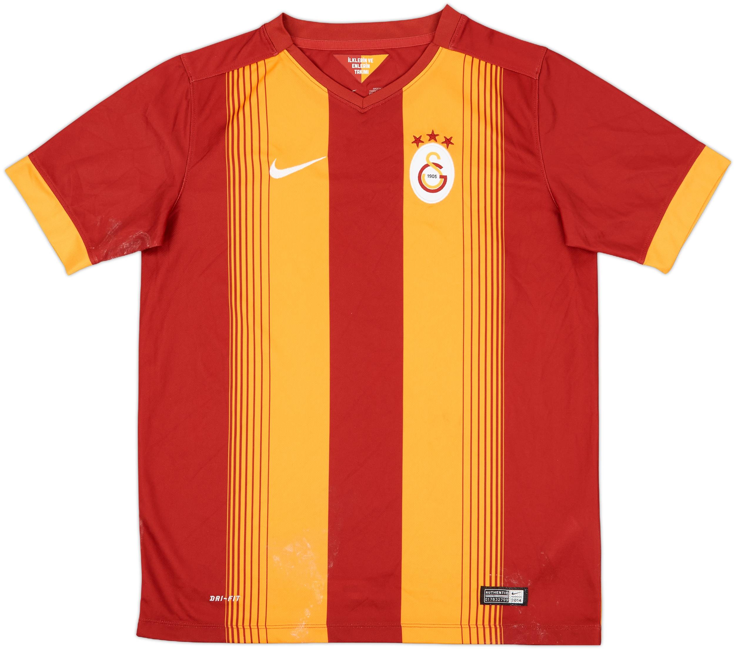 2014-15 Galatasaray Home Shirt - 6/10 - (XL.Boys)