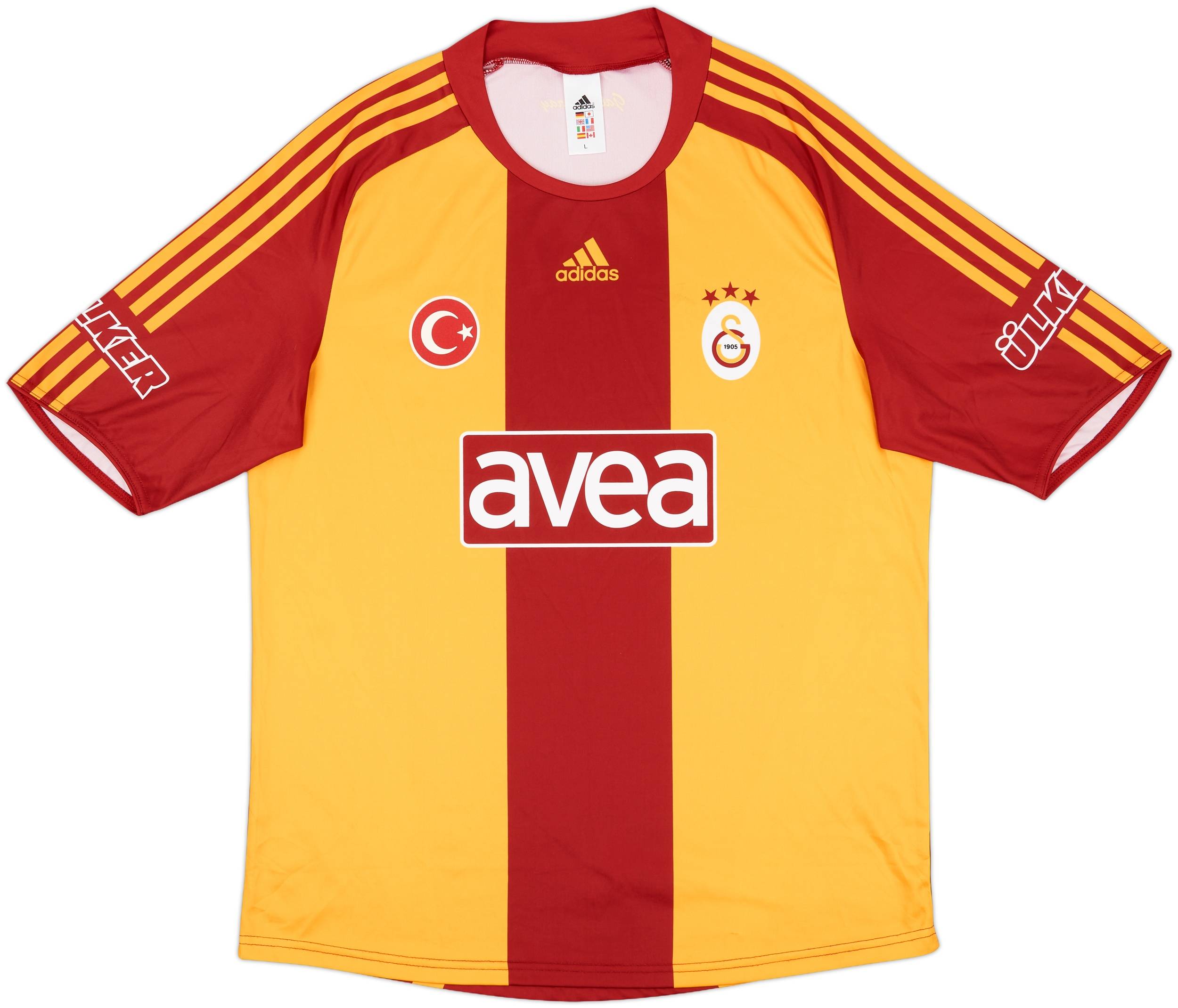 2008-09 Galatasaray Basic Home Shirt - 8/10 - (L)