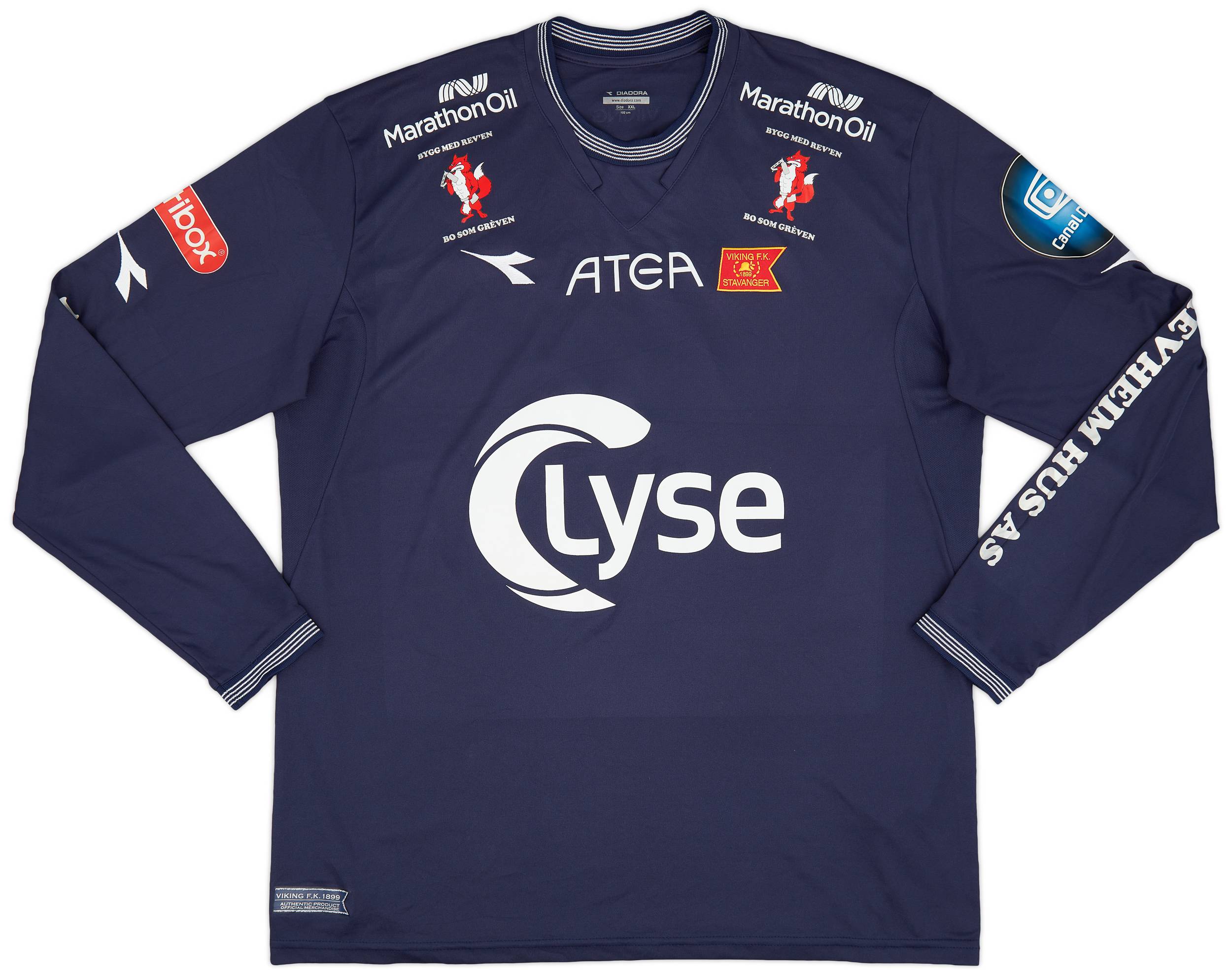 2014 Viking FK Home L/S Shirt - 9/10 - (XXL)
