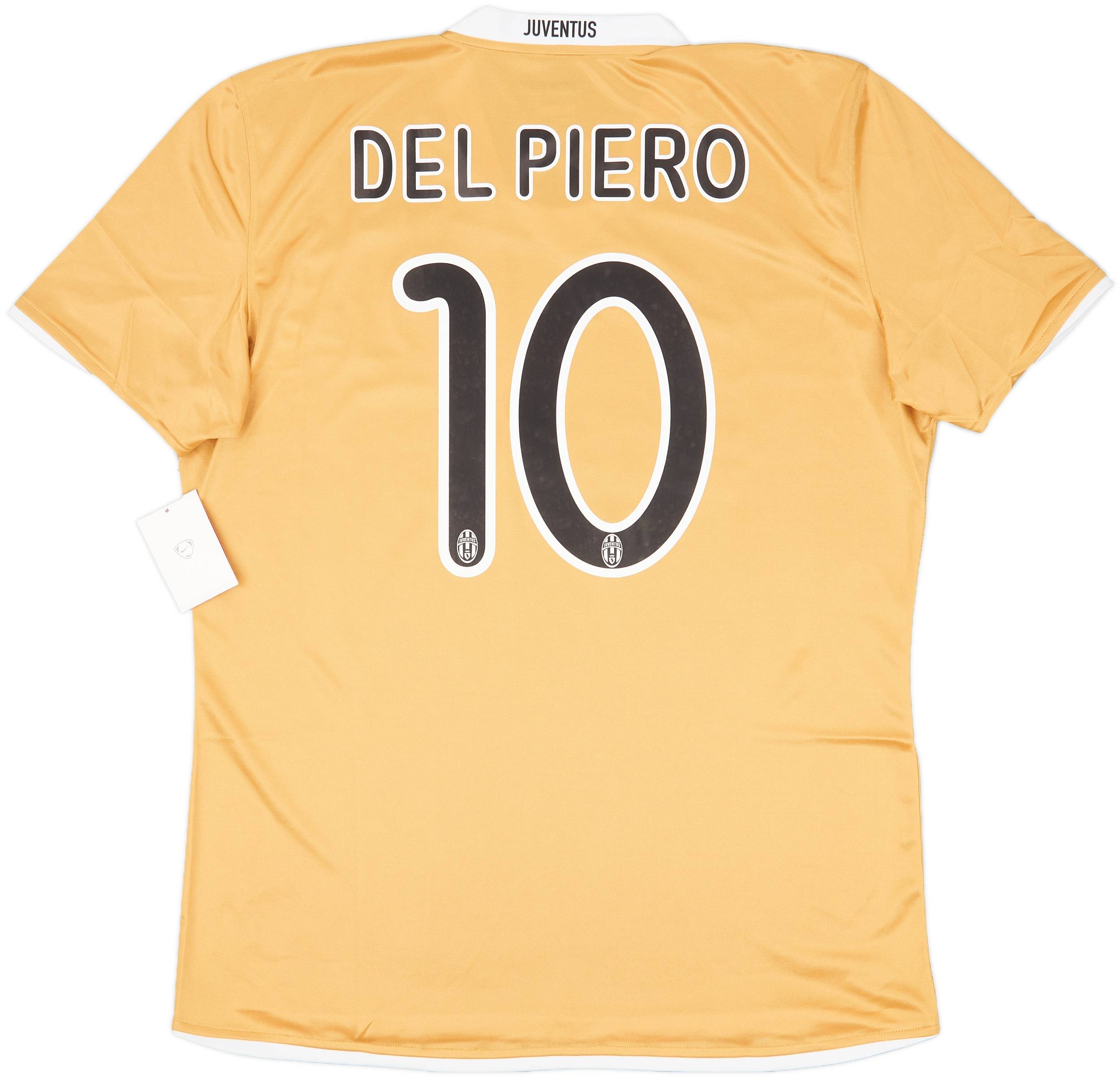 2008-09 Juventus Player Issue Away Shirt Del Piero #10 (XL)
