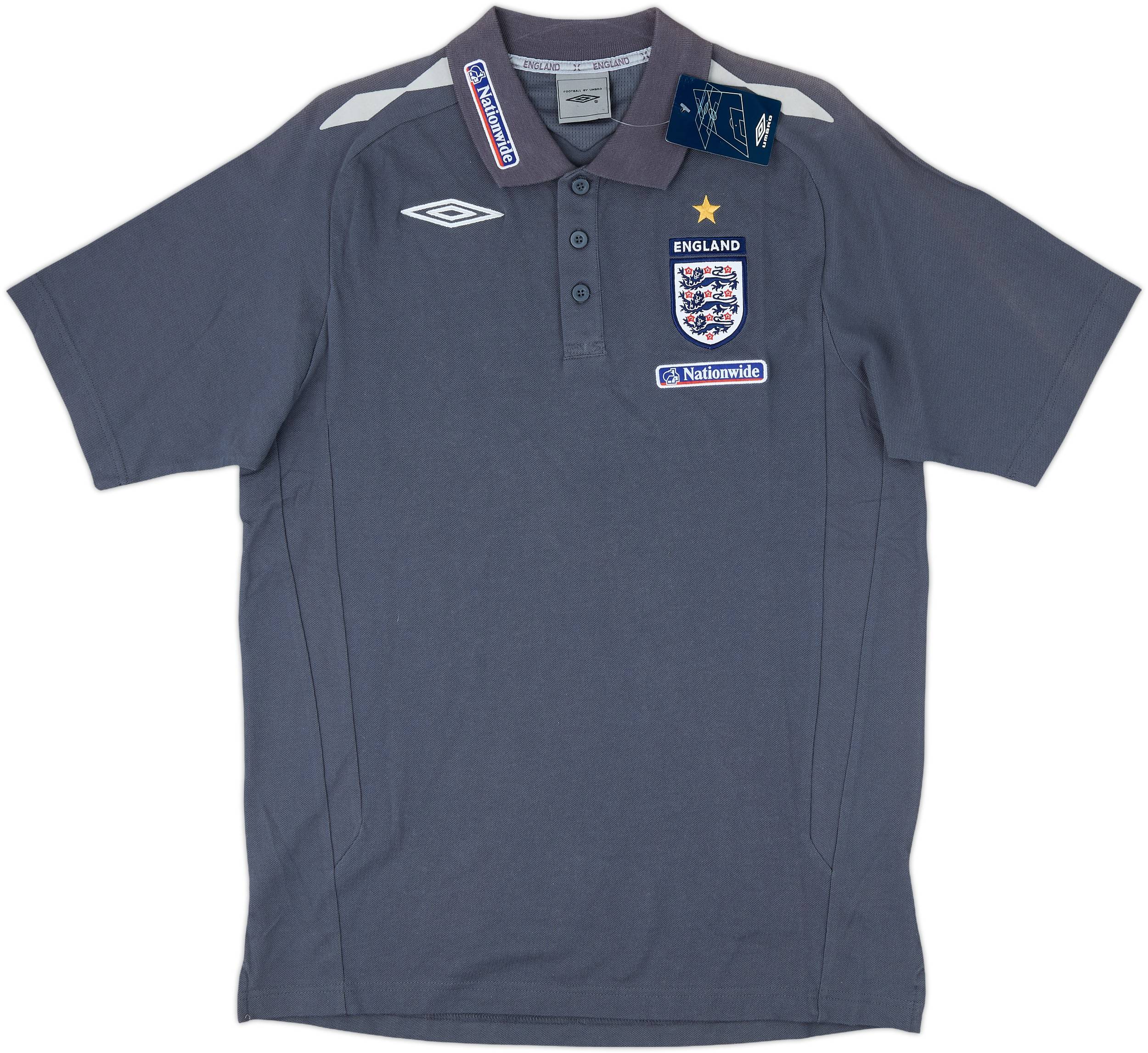 2006-08 England Umbro Polo Shirt (L)