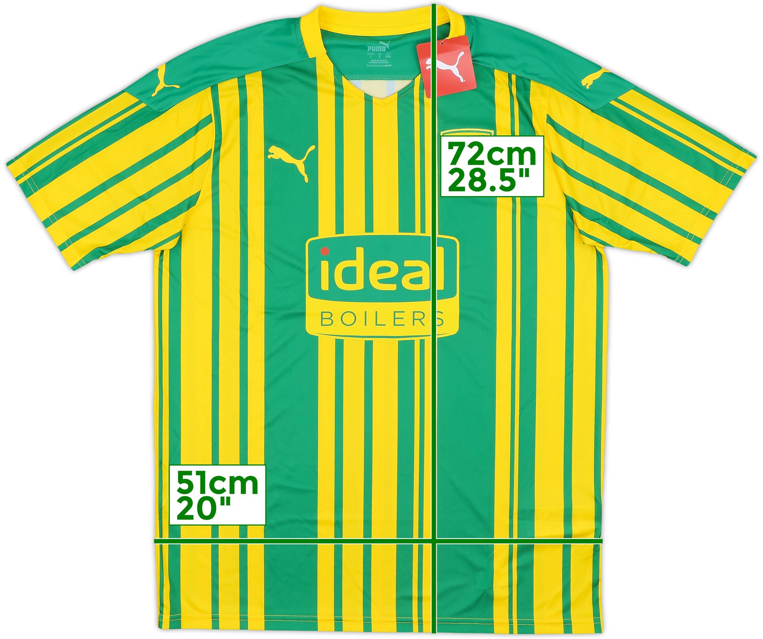 West Brom Yellow Kit West Bromwich Away Kids Football Kit 24/25