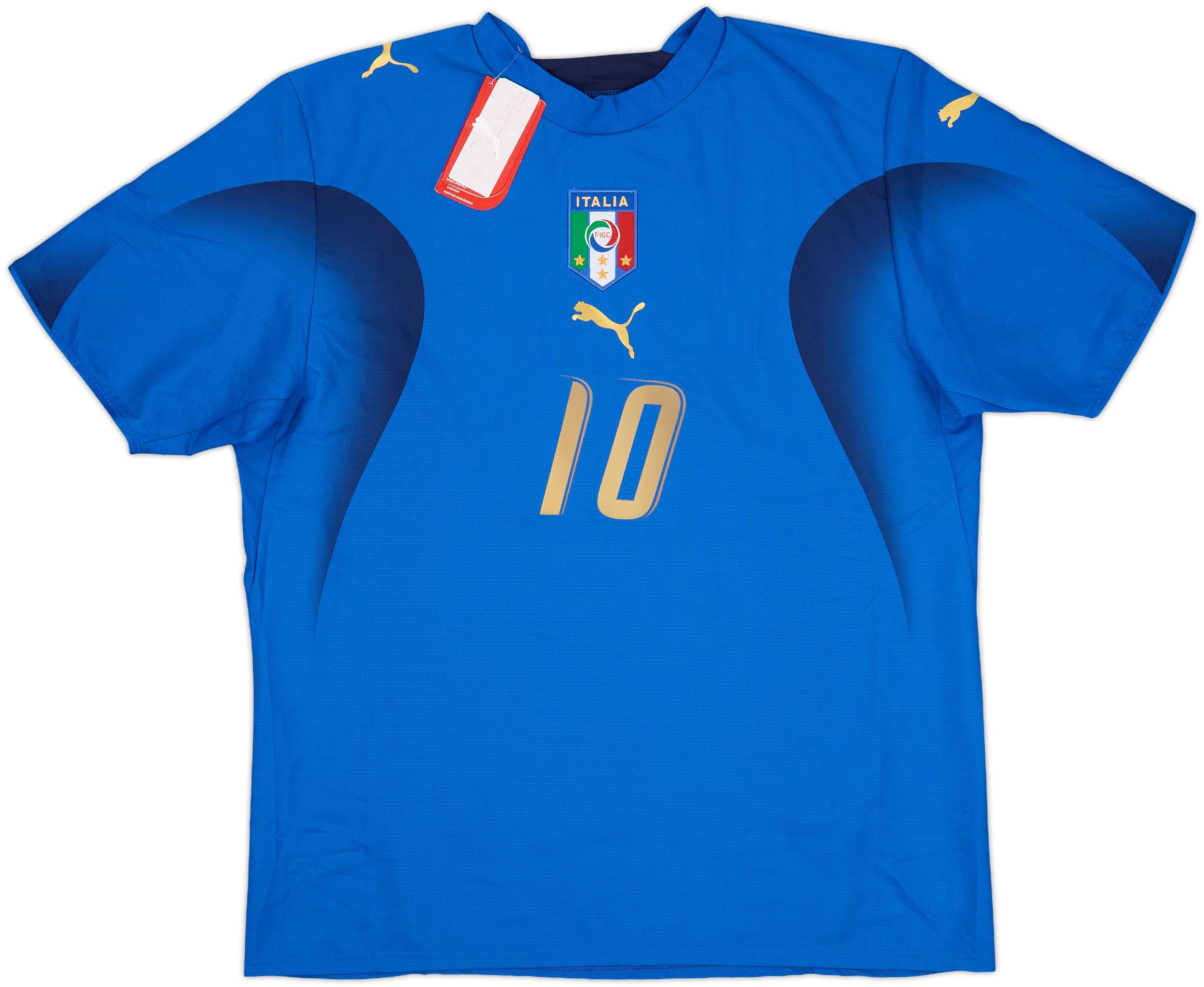 PUMA イタリア代表 TOTTI 10 シャツ Puma Italia Totti 10 Football Soccer Jersey T-shirt Mens