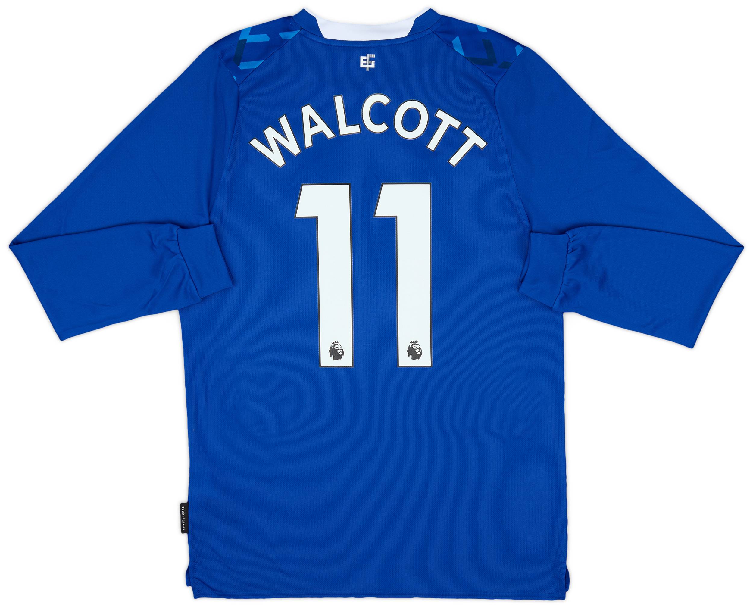 2019-20 Everton Home L/S Shirt Walcott #11 10/10 (S)