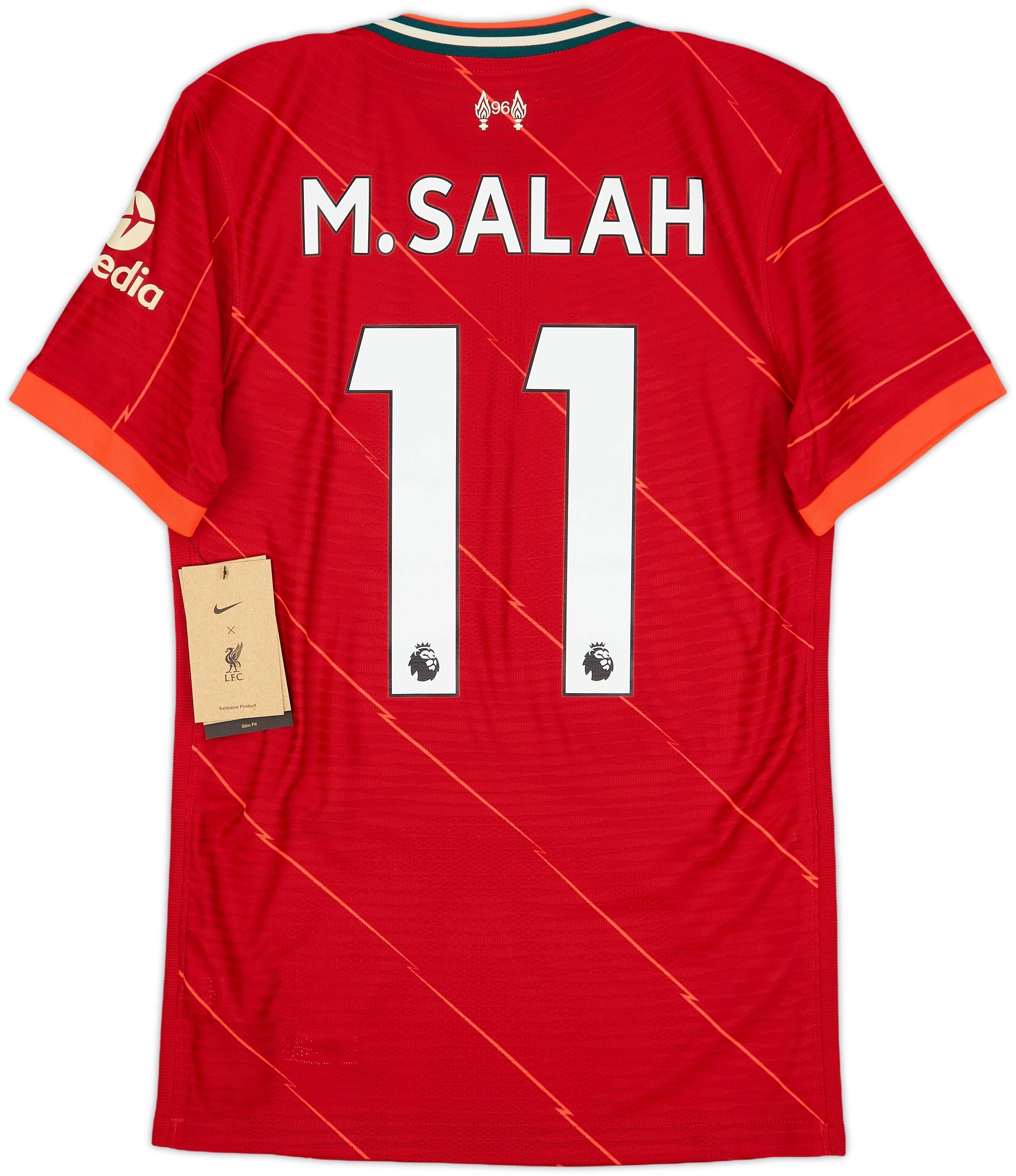 2021-22 Liverpool Authentic Home Shirt M.Salah #11 (XS)