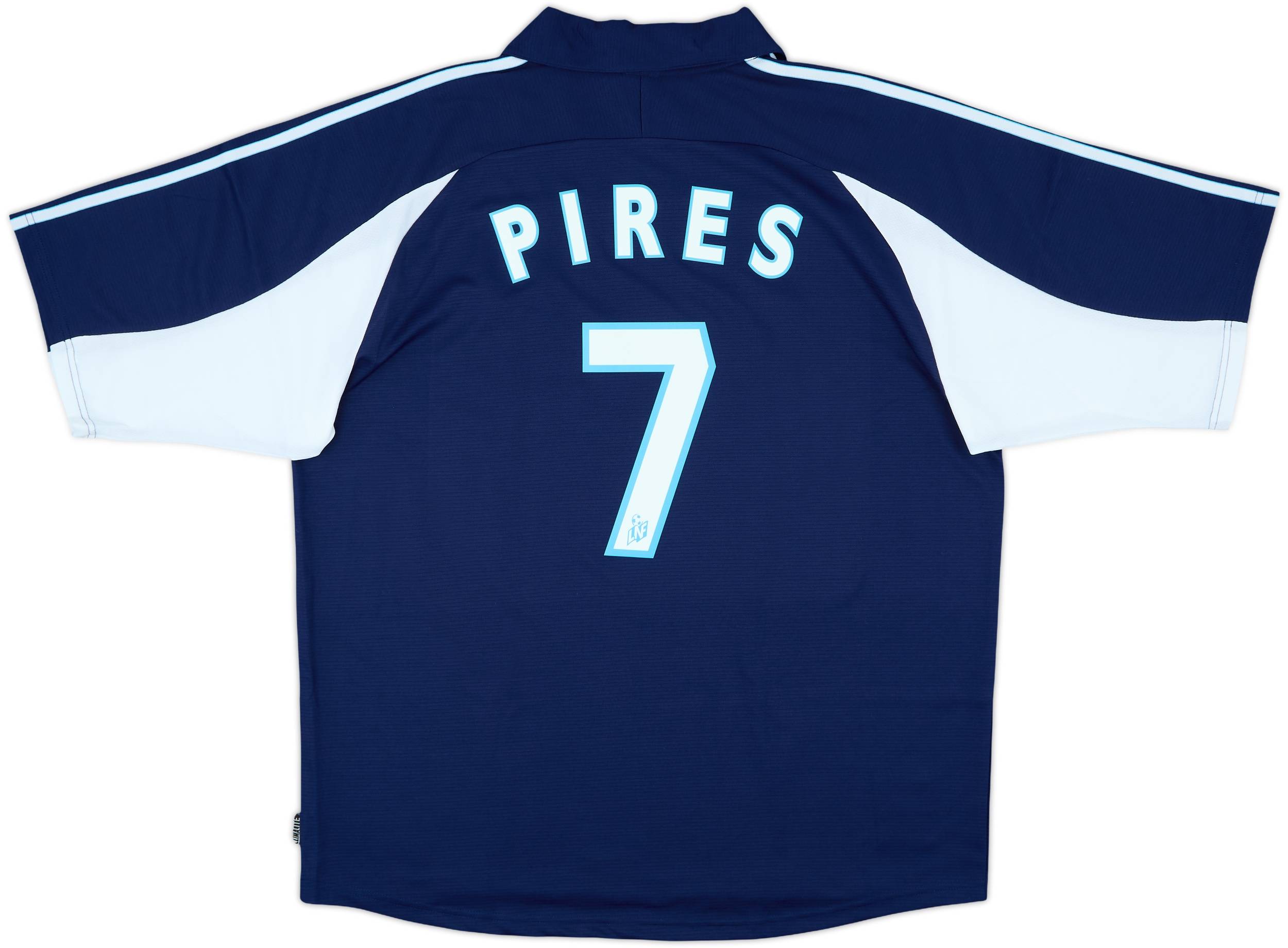 1999-00 Olympique Marseille Away Shirt Pires #7 (XL)