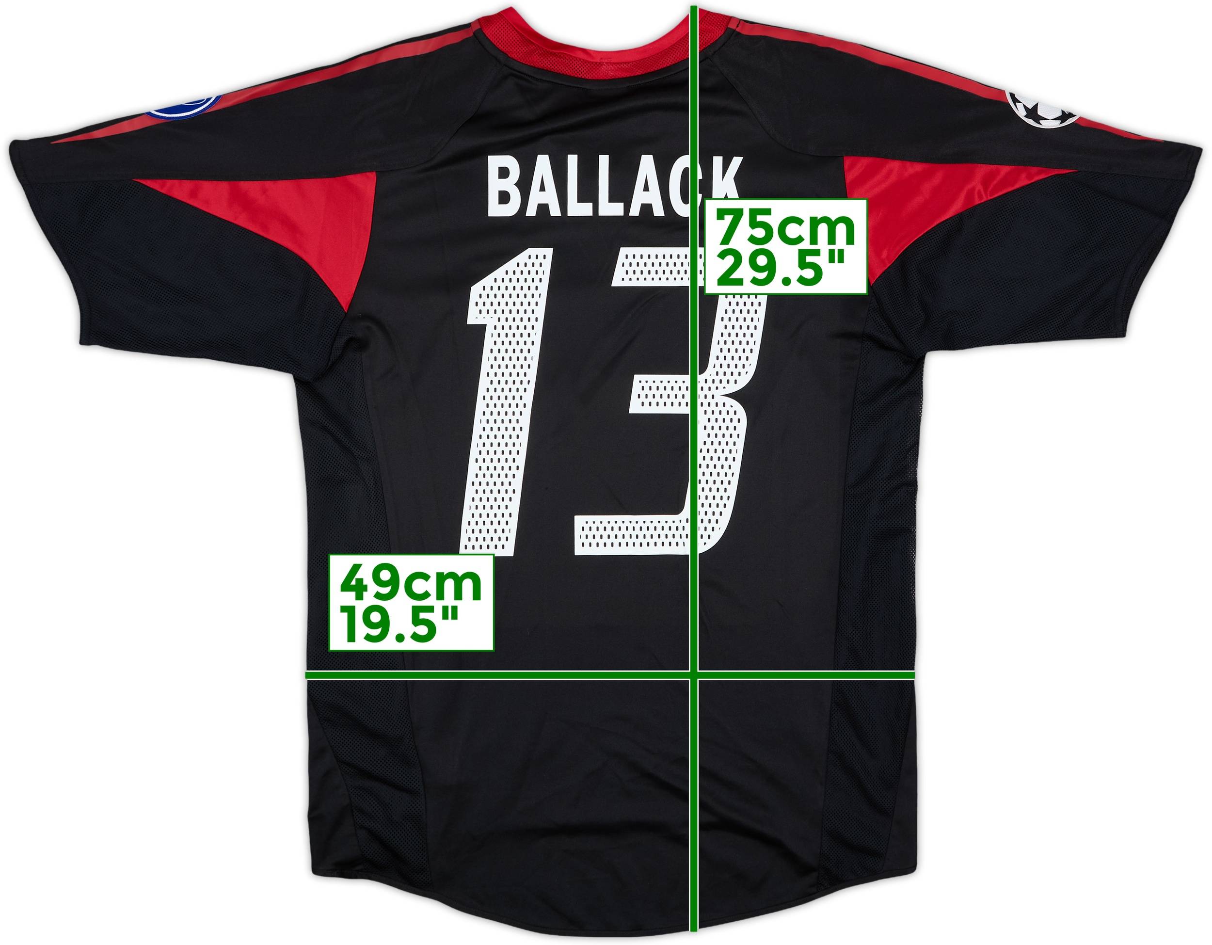 2004-05 Bayern Munich Third Shirt Ballack #13 - 10/10 - (S)