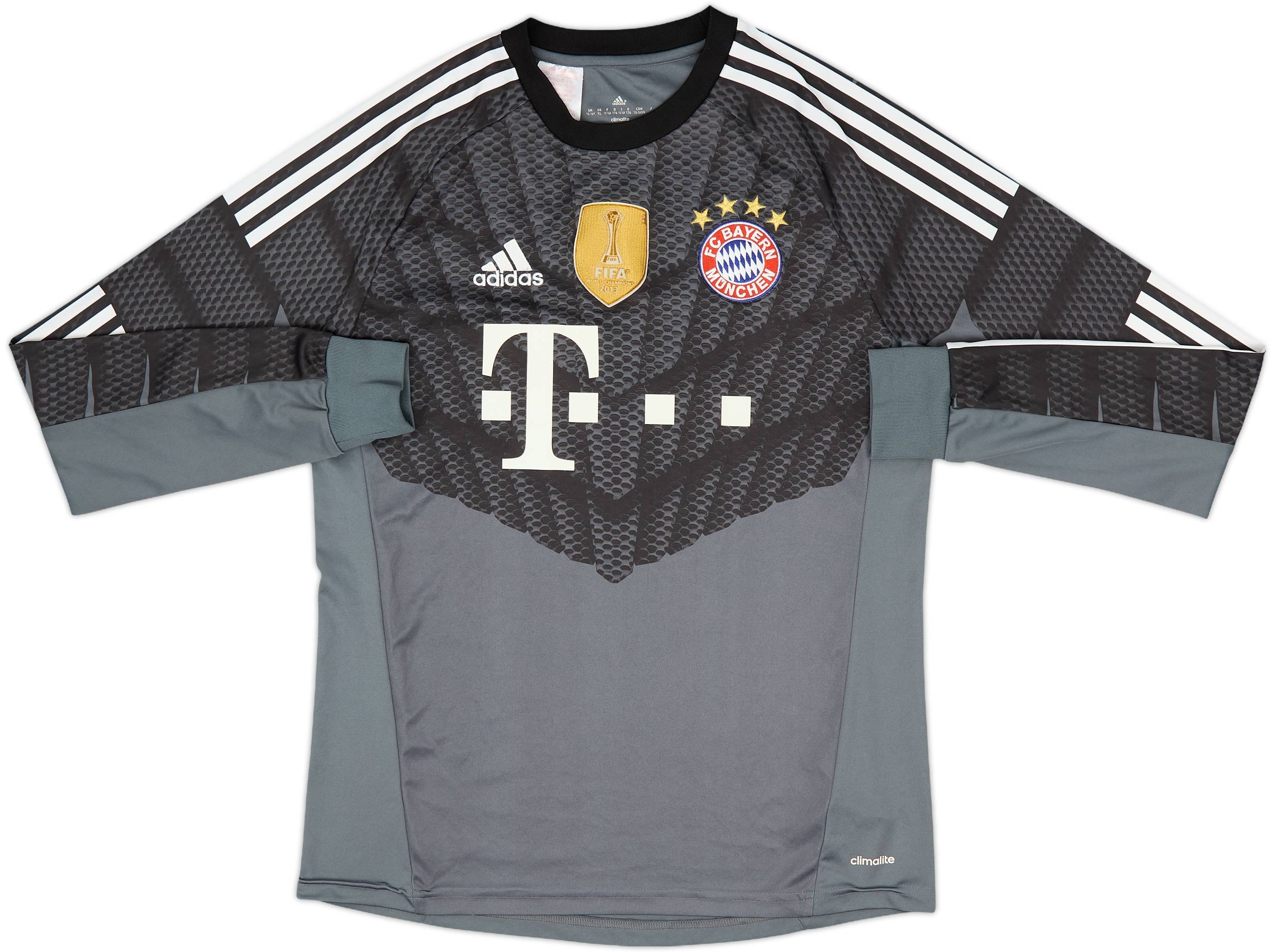 2014-15 Bayern Munich GK Shirt - 9/10 - (XL.Boys)