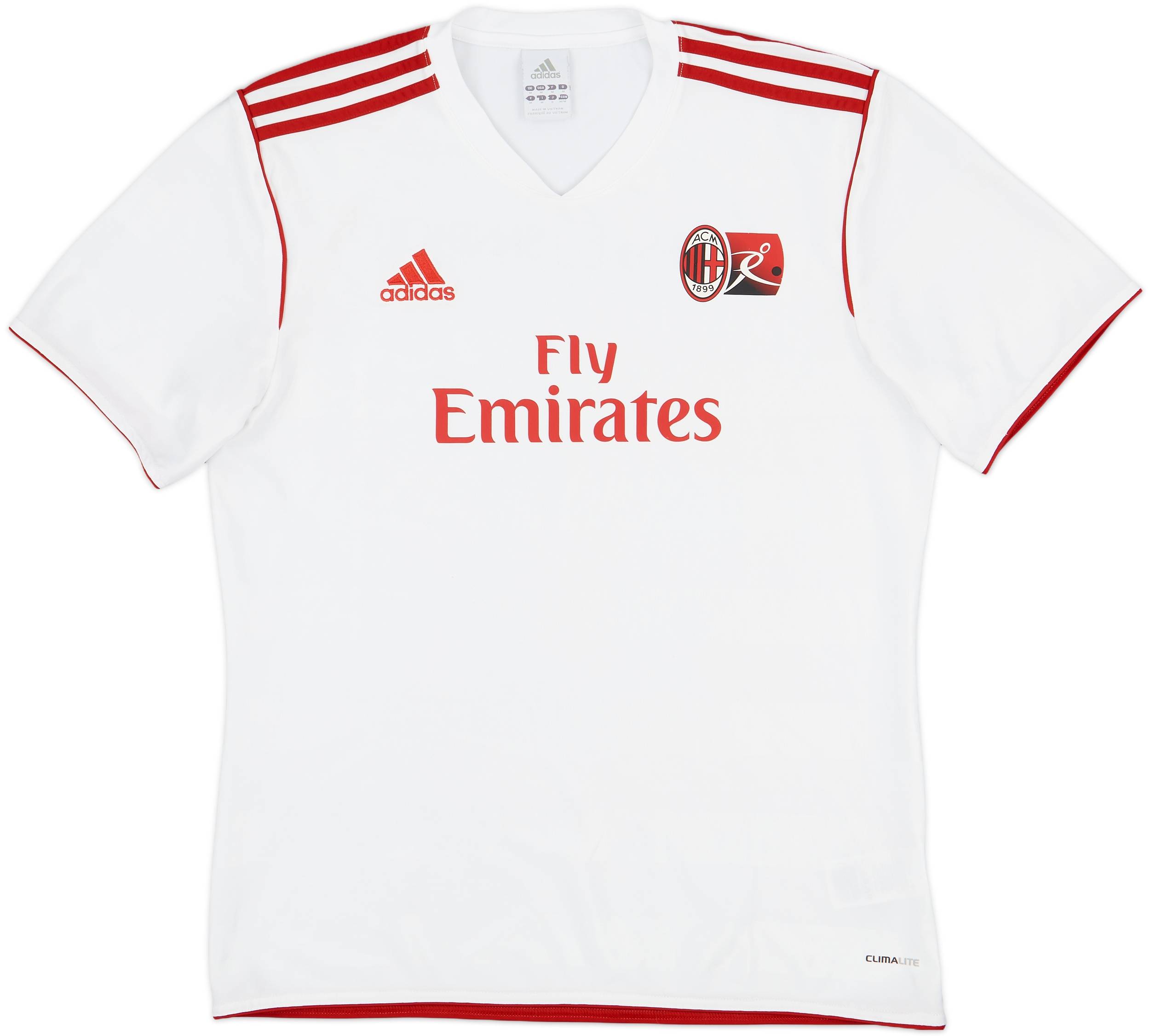 2010-11 AC MIlan adidas Youth Academy Training Shirt - 7/10 - (M)