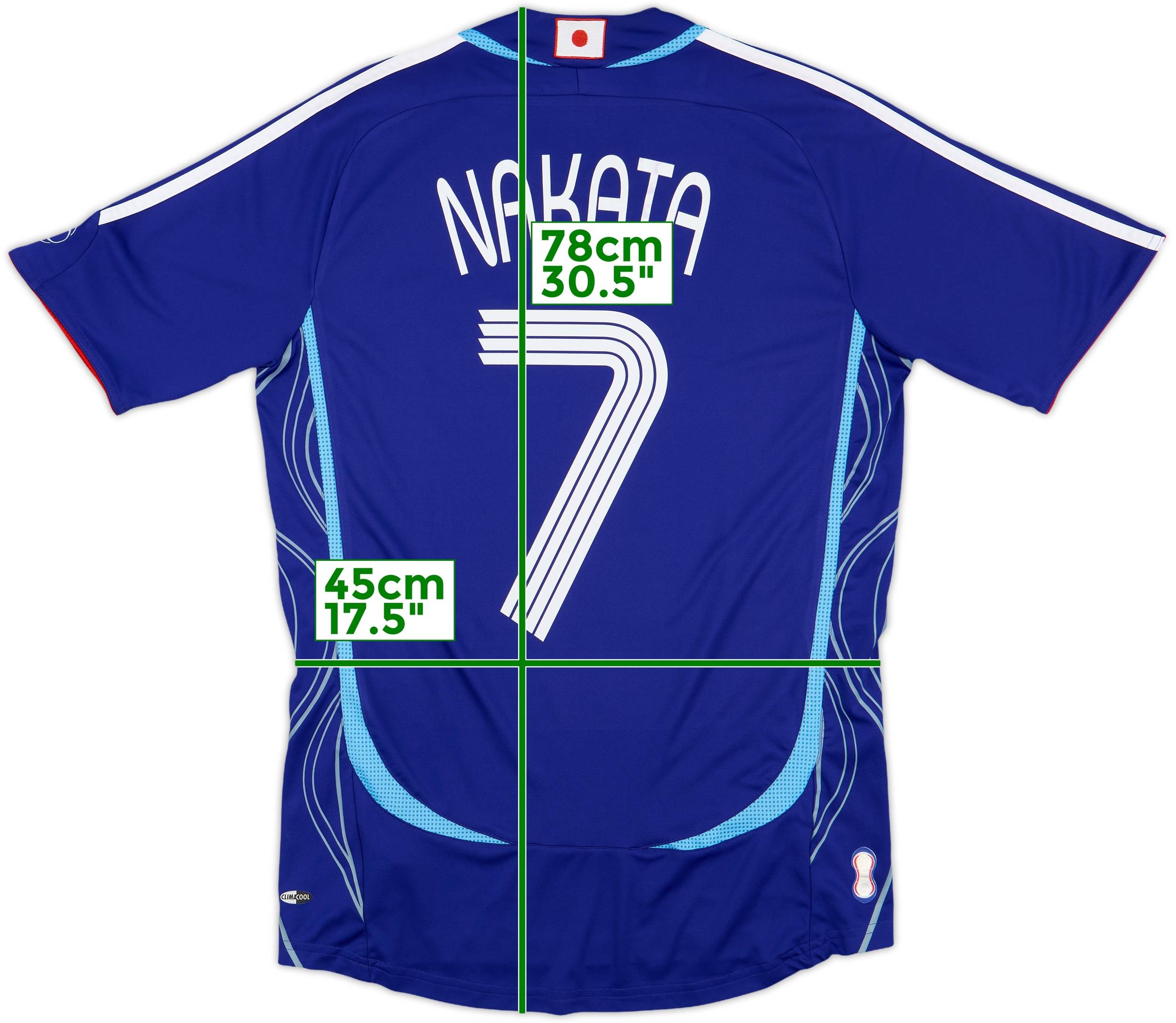 PARMA A.C【10 Nakata】Santal XL サッカーユニホーム 2002-04 Japan Player Issue Home Shirt Nakata #7 - 6/10 - (L)