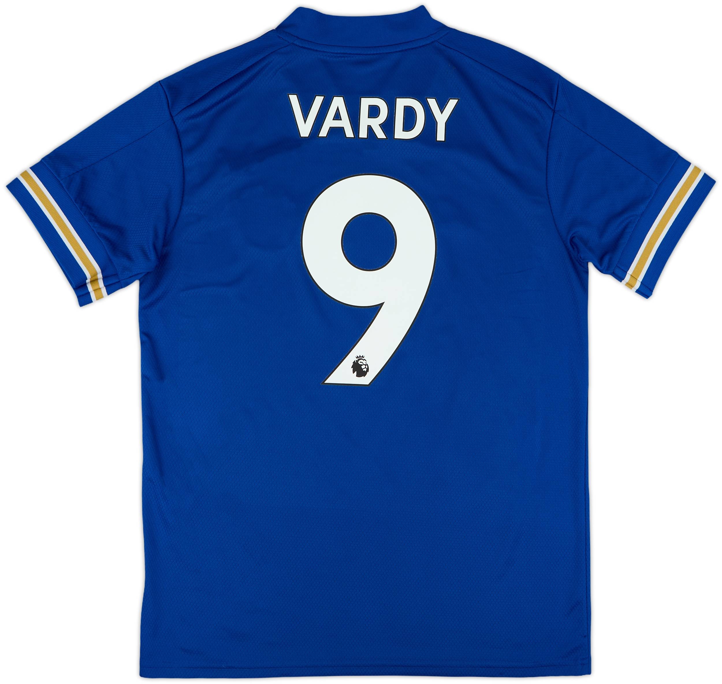 2019-20 Leicester Home Shirt Vardy #9 9/10 (M)