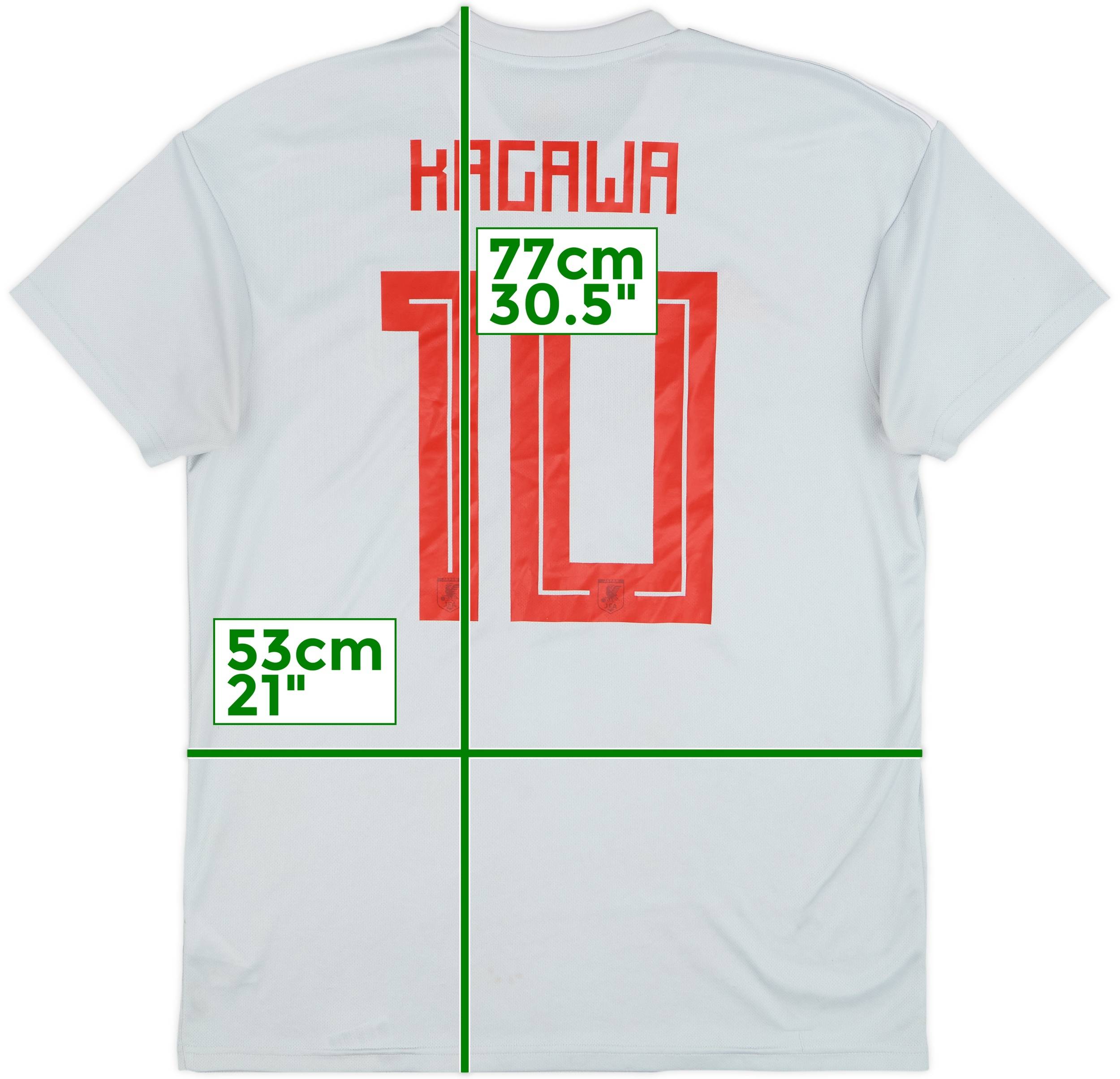 2018-19 Japan Away Shirt Kagawa #10 - 7/10 - (L)