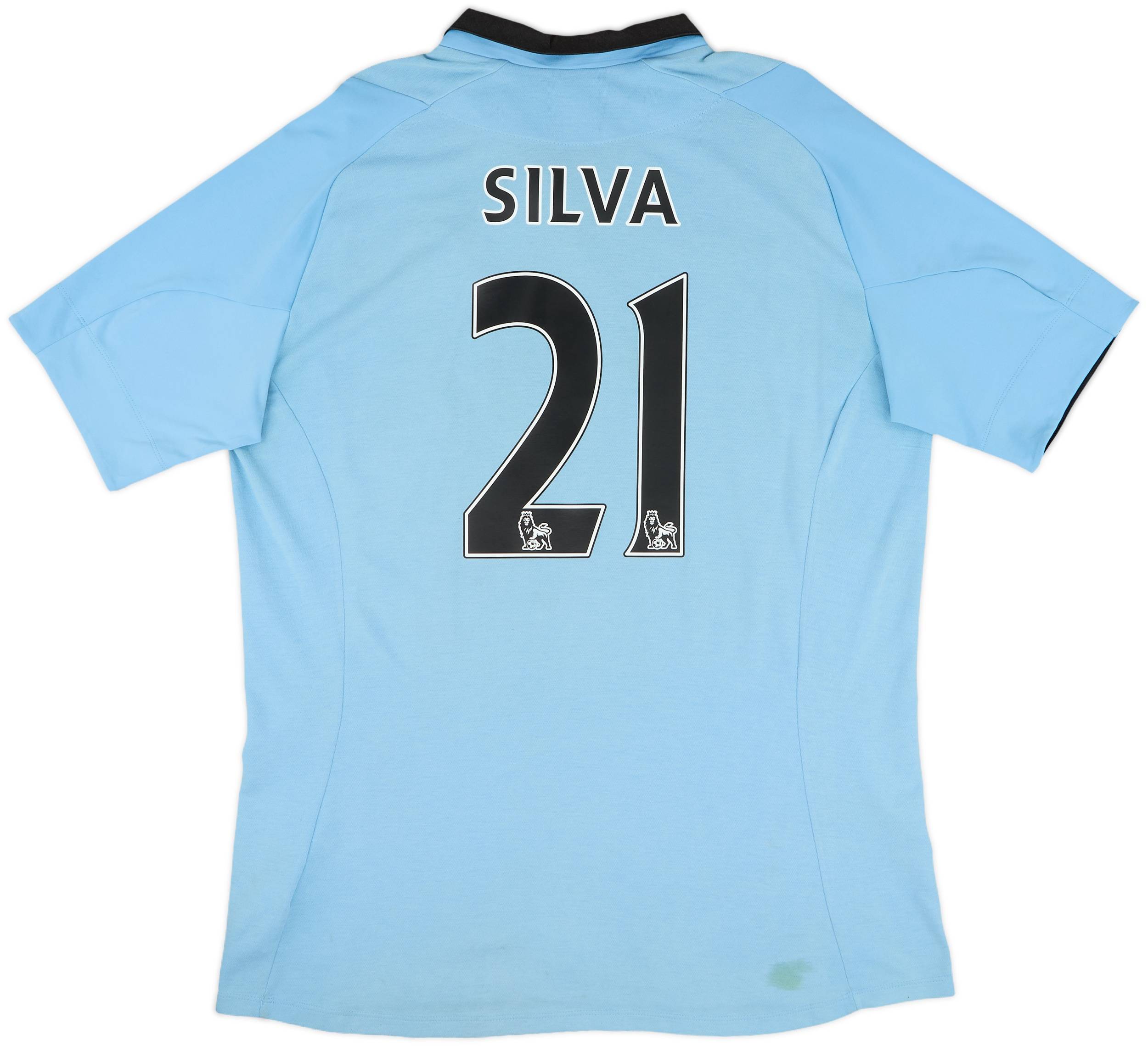 2012-13 Manchester City Home Shirt Silva #21 - 5/10 - (L)
