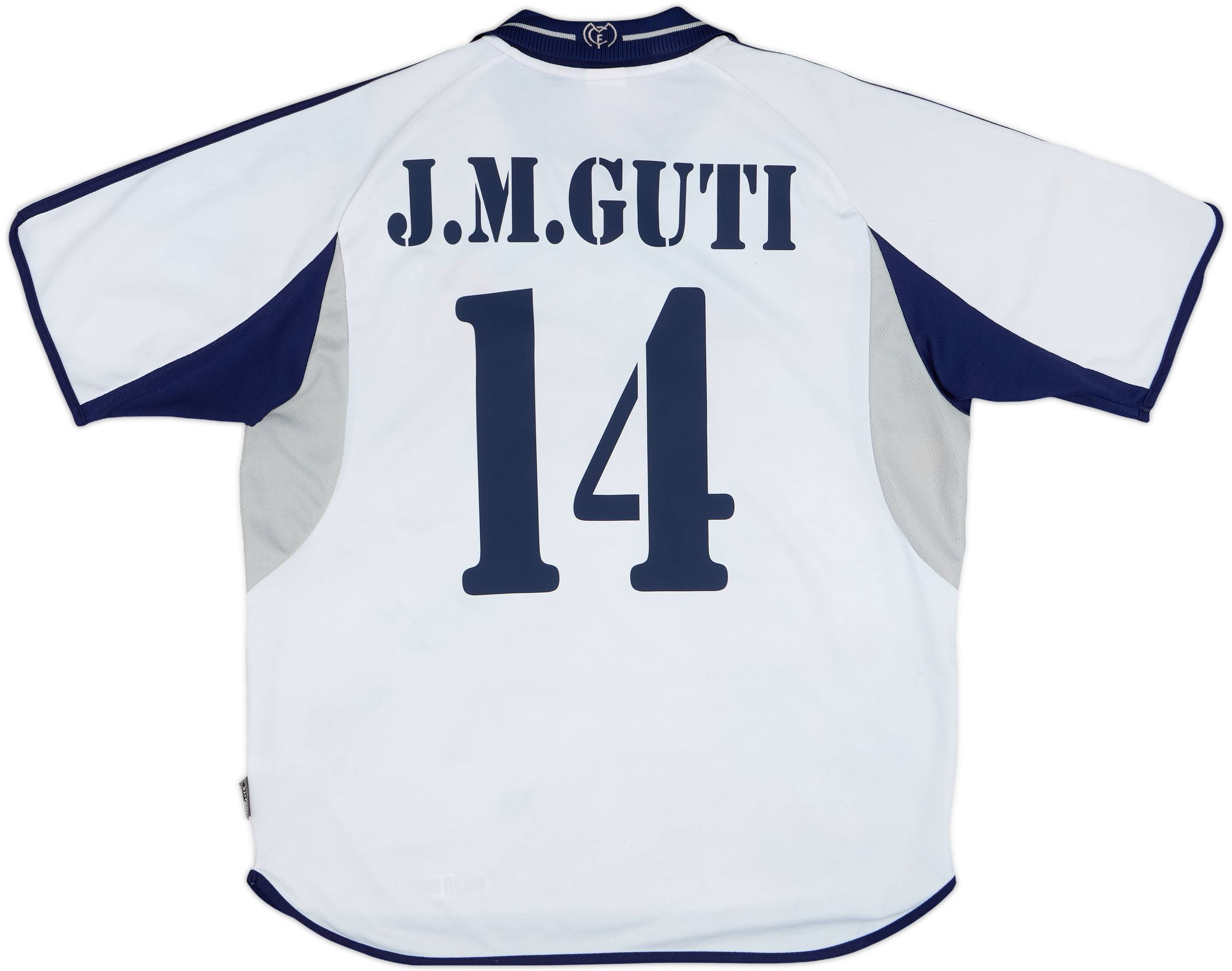 2000-01 Real Madrid Home Shirt J.M.Guti #14 - 6/10 - (L)