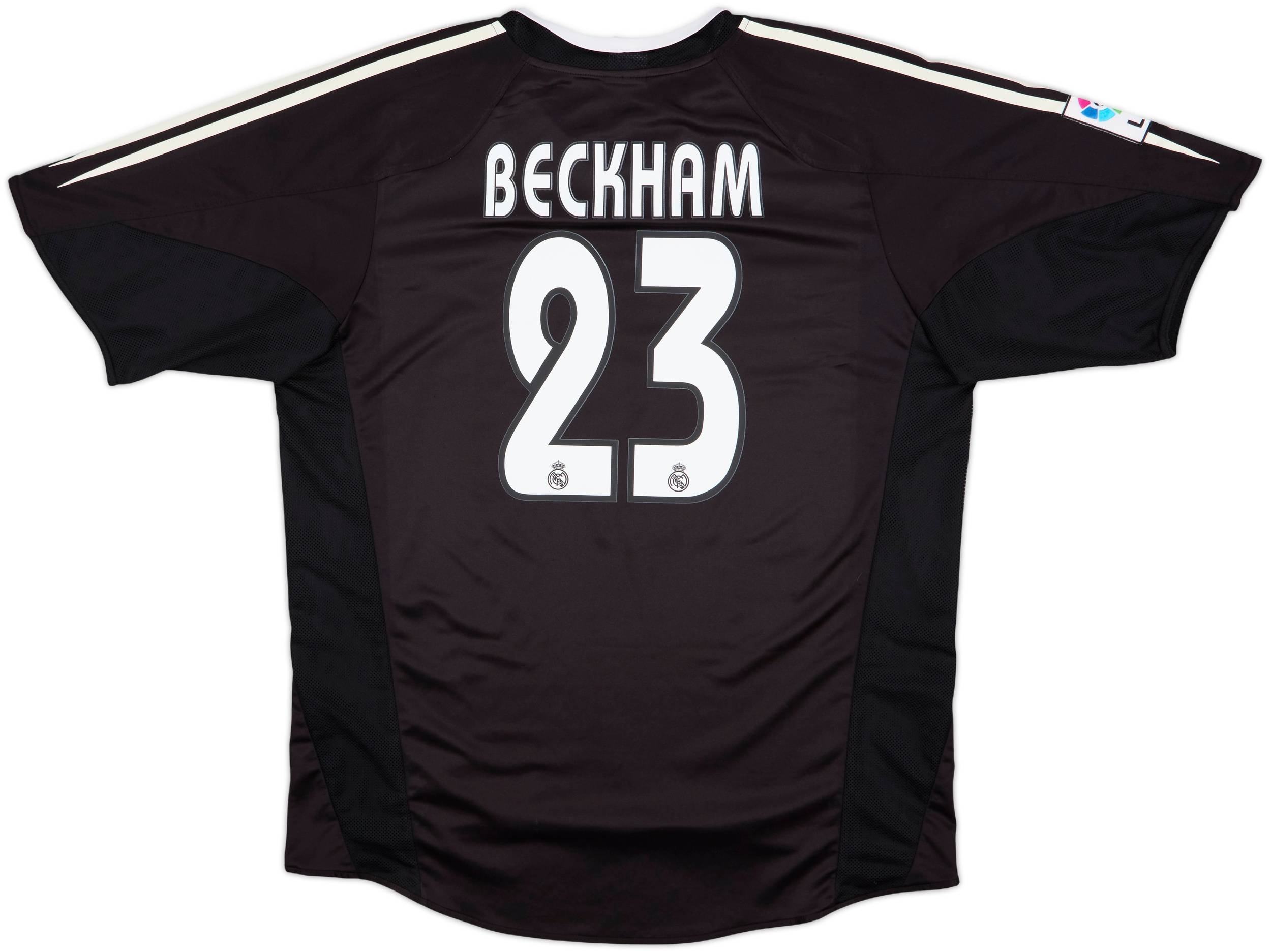 Real Madrid BECKHAM 23 長袖シャツ David Beckham #23 Real
