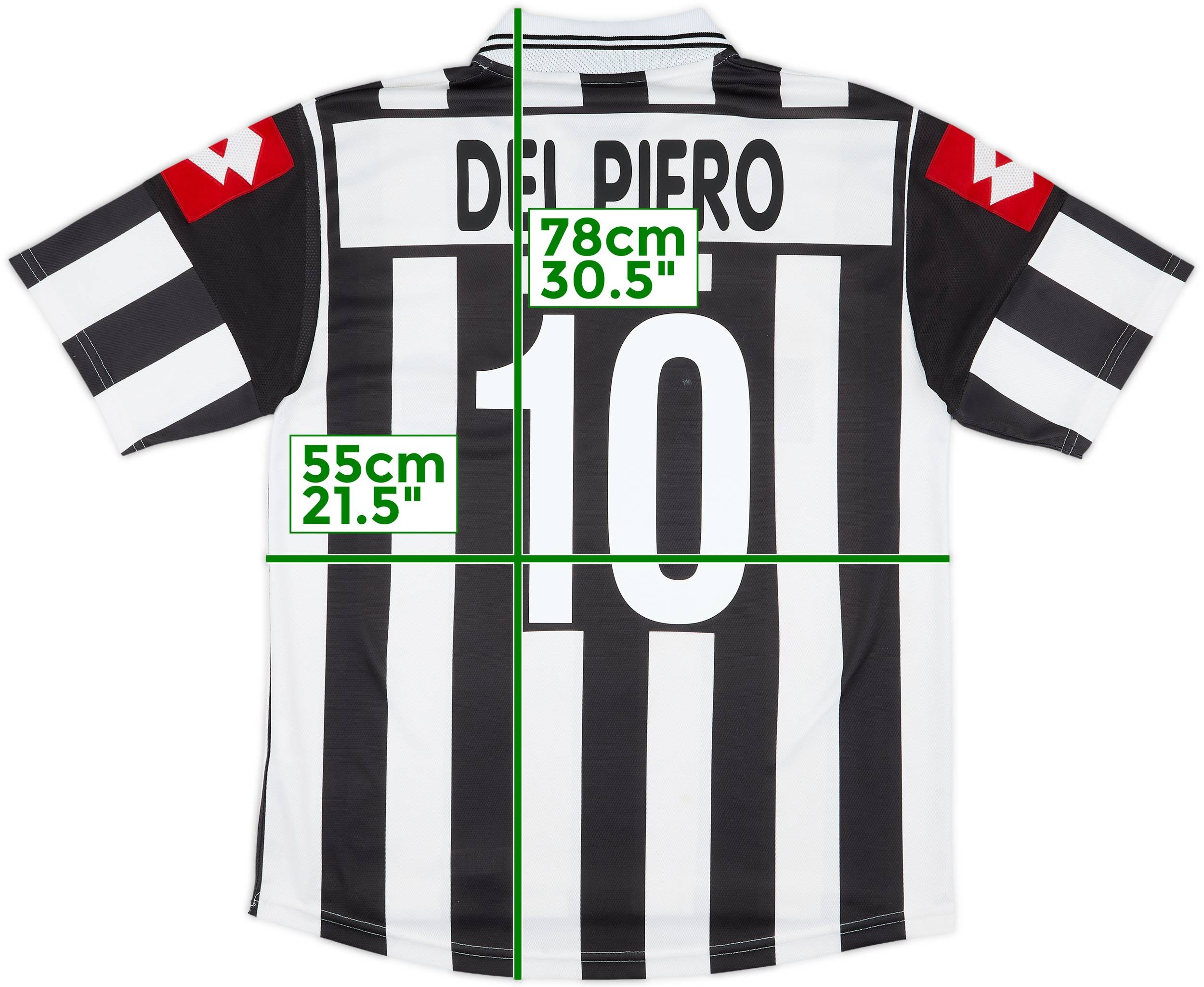Juventus DEL PIERO 10番シャツ 2002-03 Juventus Home Shirt Del Piero #10