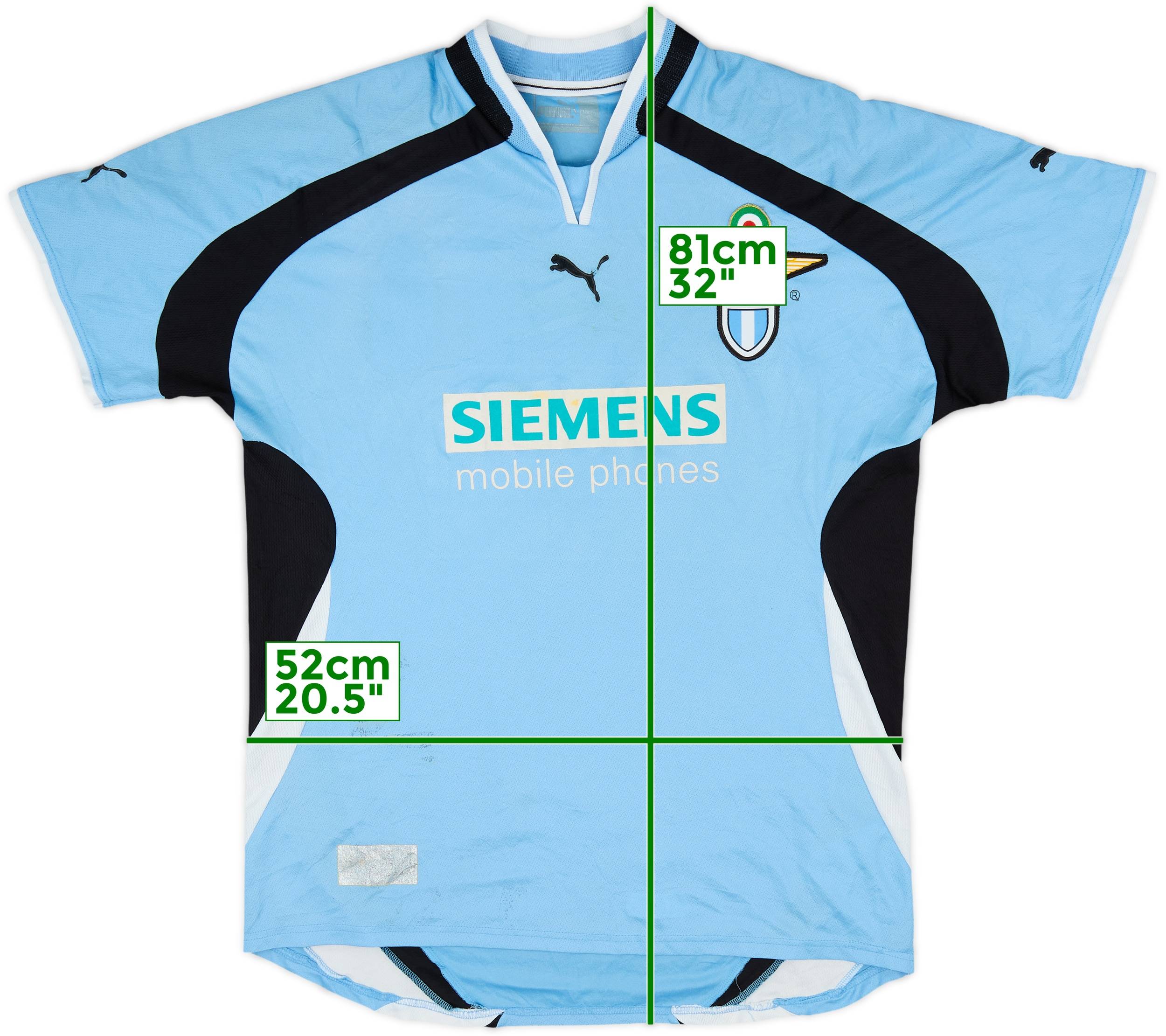 2000-01 Lazio Home Shirt - 4/10 - (XL)