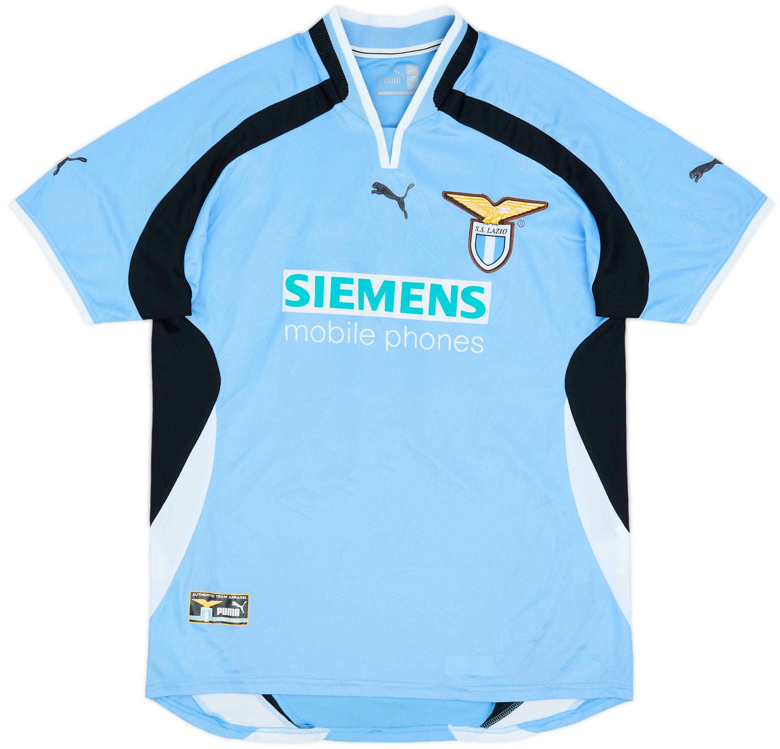 2000-01 Lazio Home Shirt Simeone #14 - 6/10 - (M)