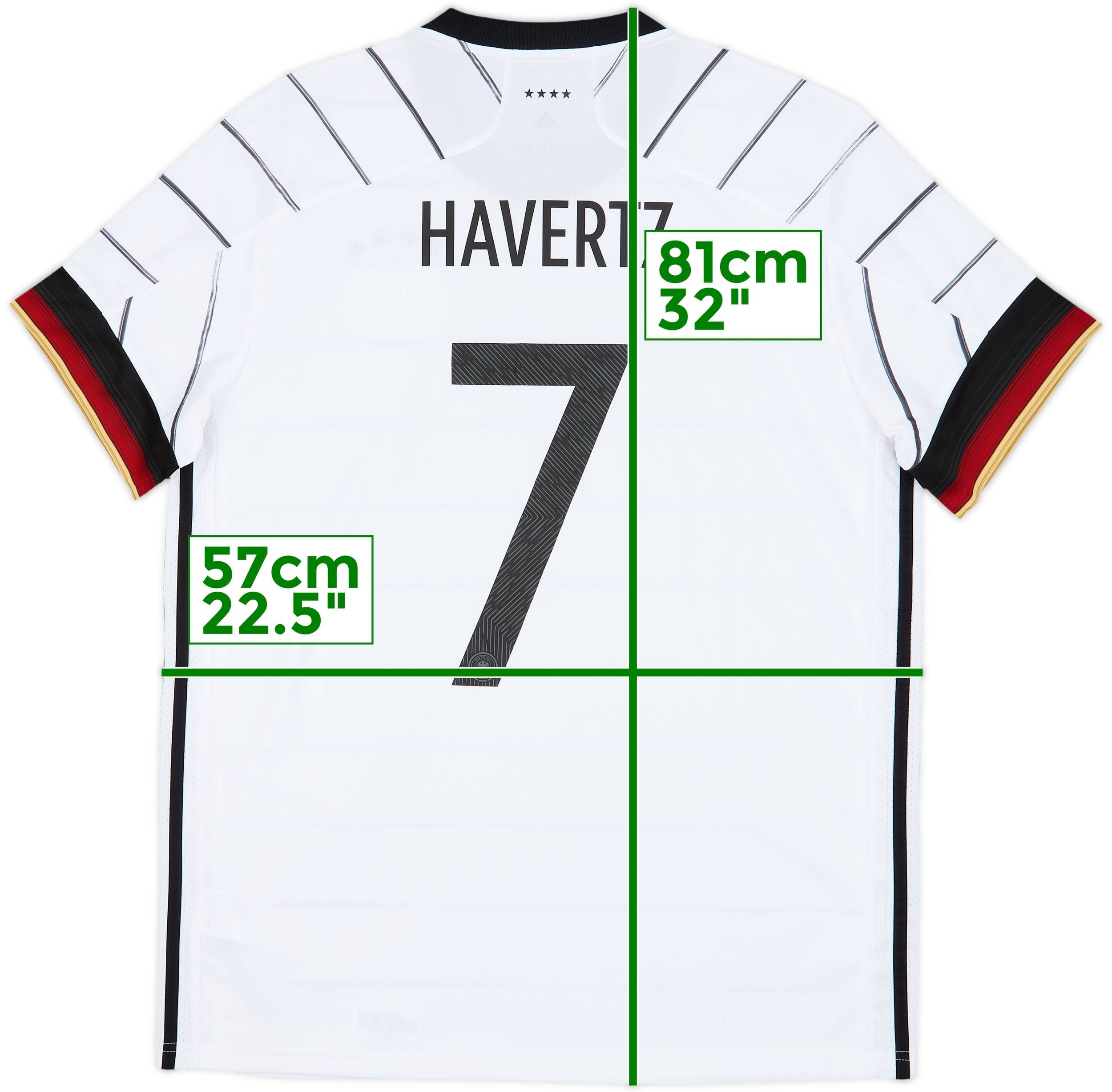 2020-21 Germany Home Shirt Havertz #7 - 10/10 - (L)