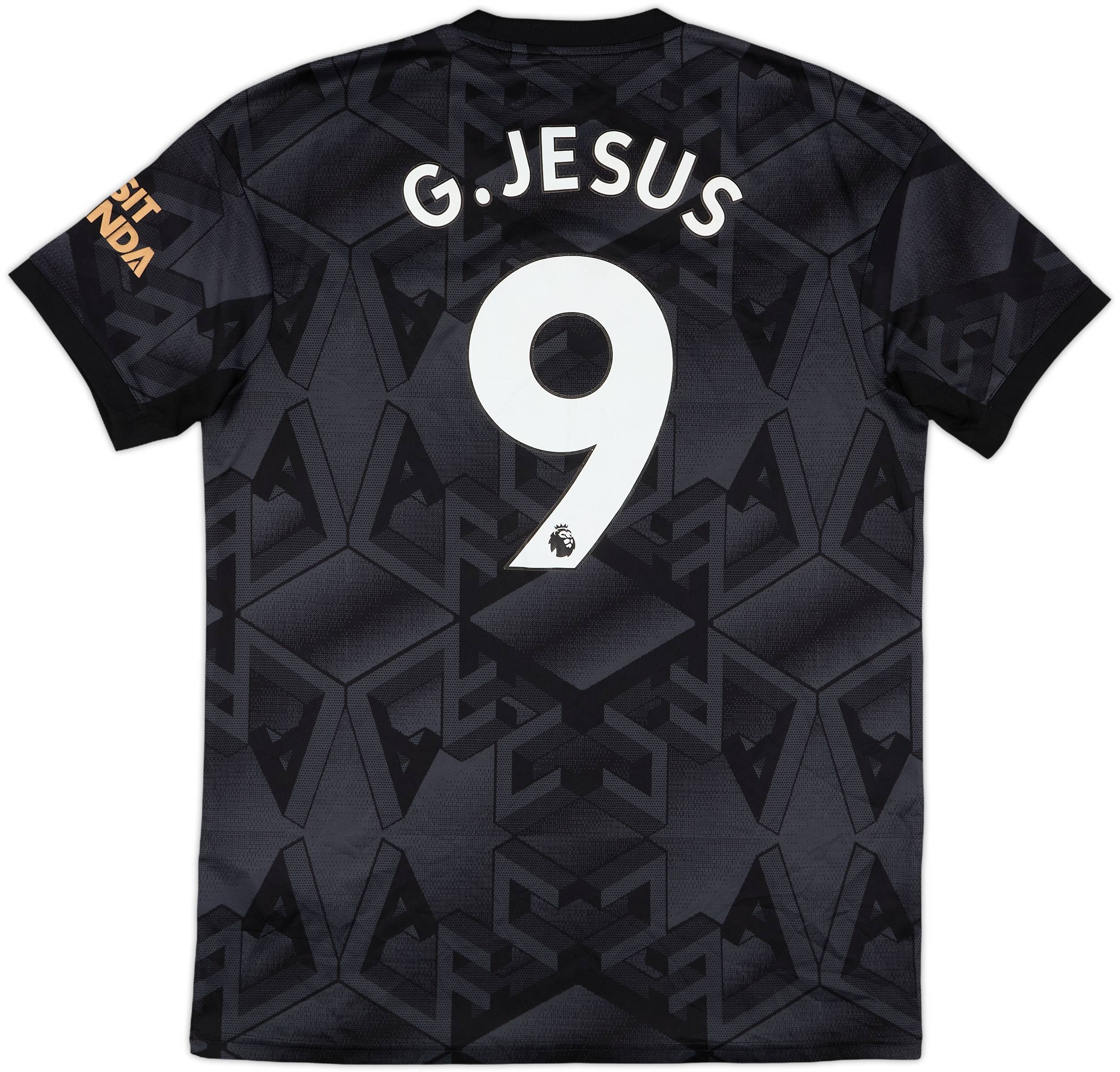 2022-23 Arsenal Away Shirt G.Jesus #9 - 7/10 - (M)