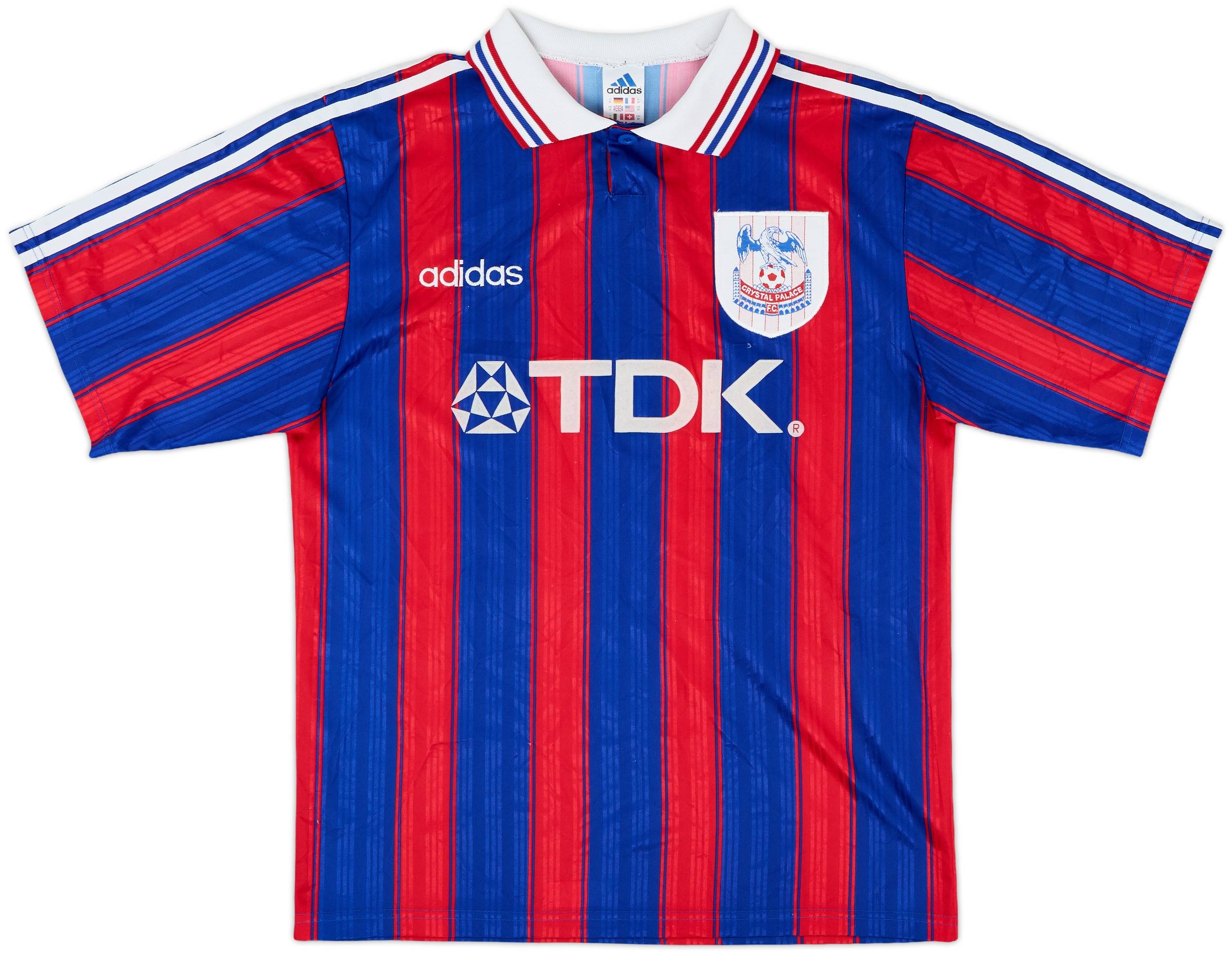 1996-98 Crystal Palace Home Shirt Padovano #11 - 8/10 - (M)