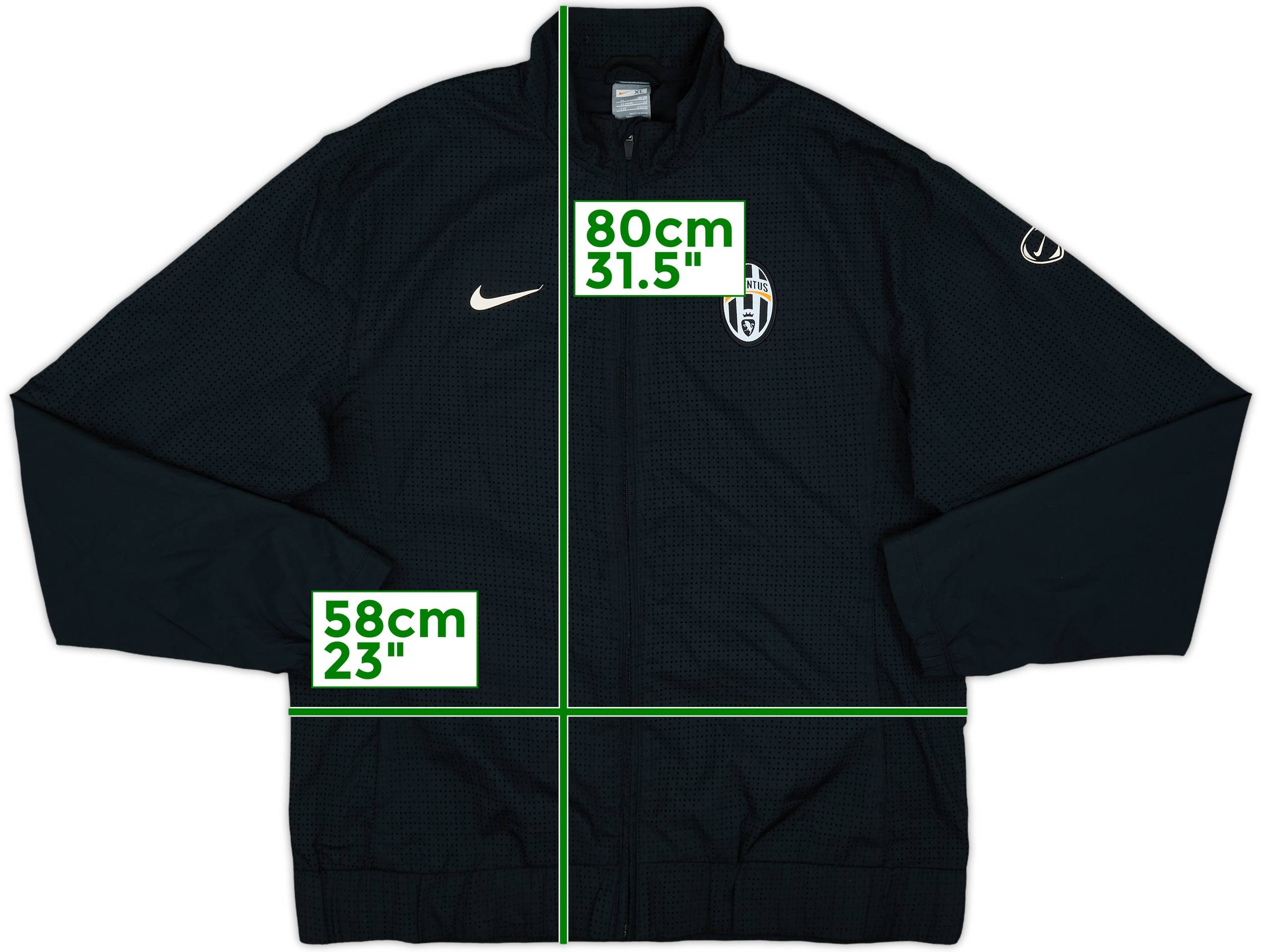 2009-10 Juventus Nike Track Jacket - 6/10 - (XL)