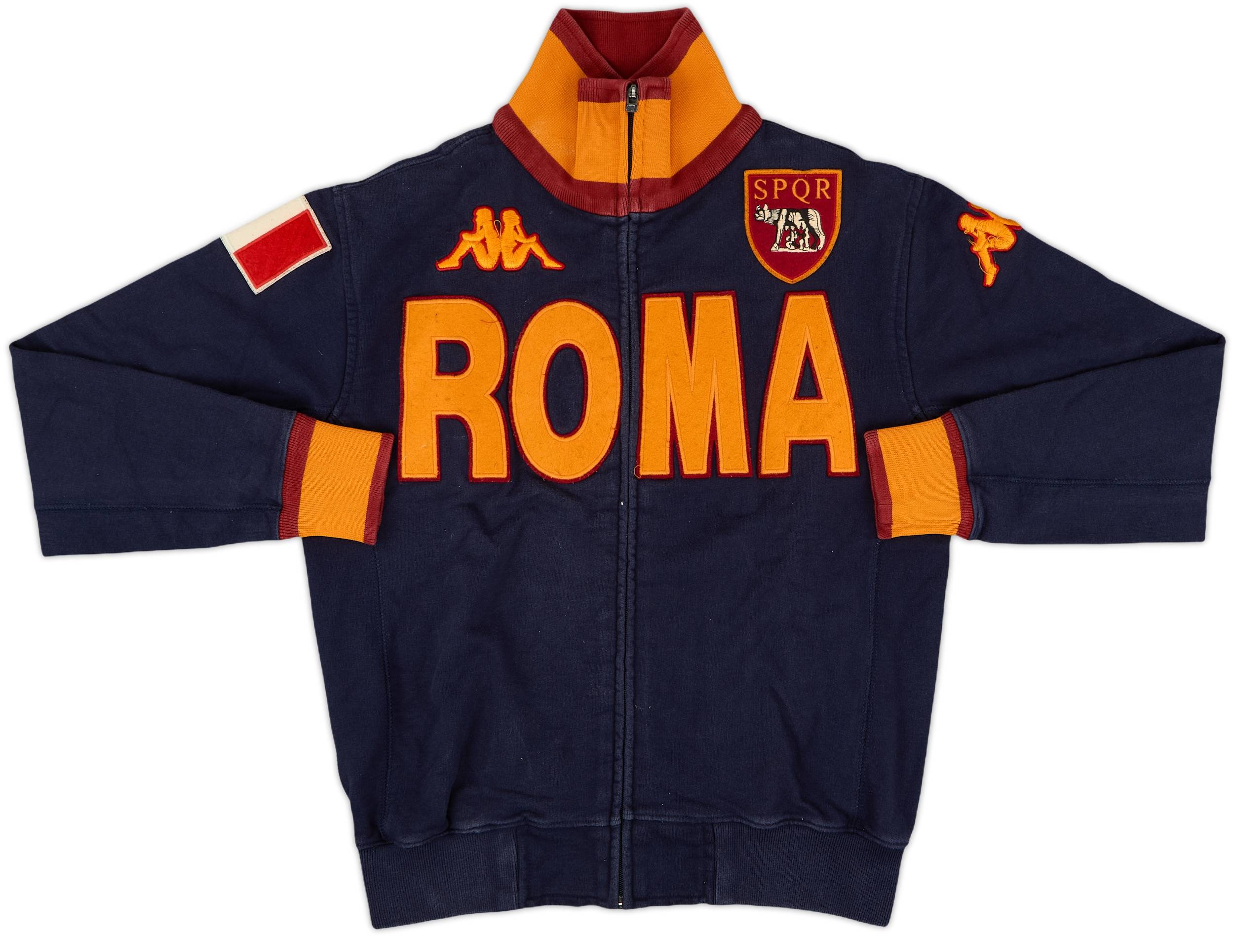 2008-09 Roma Kappa Track Jacket - 7/10 - (XS)