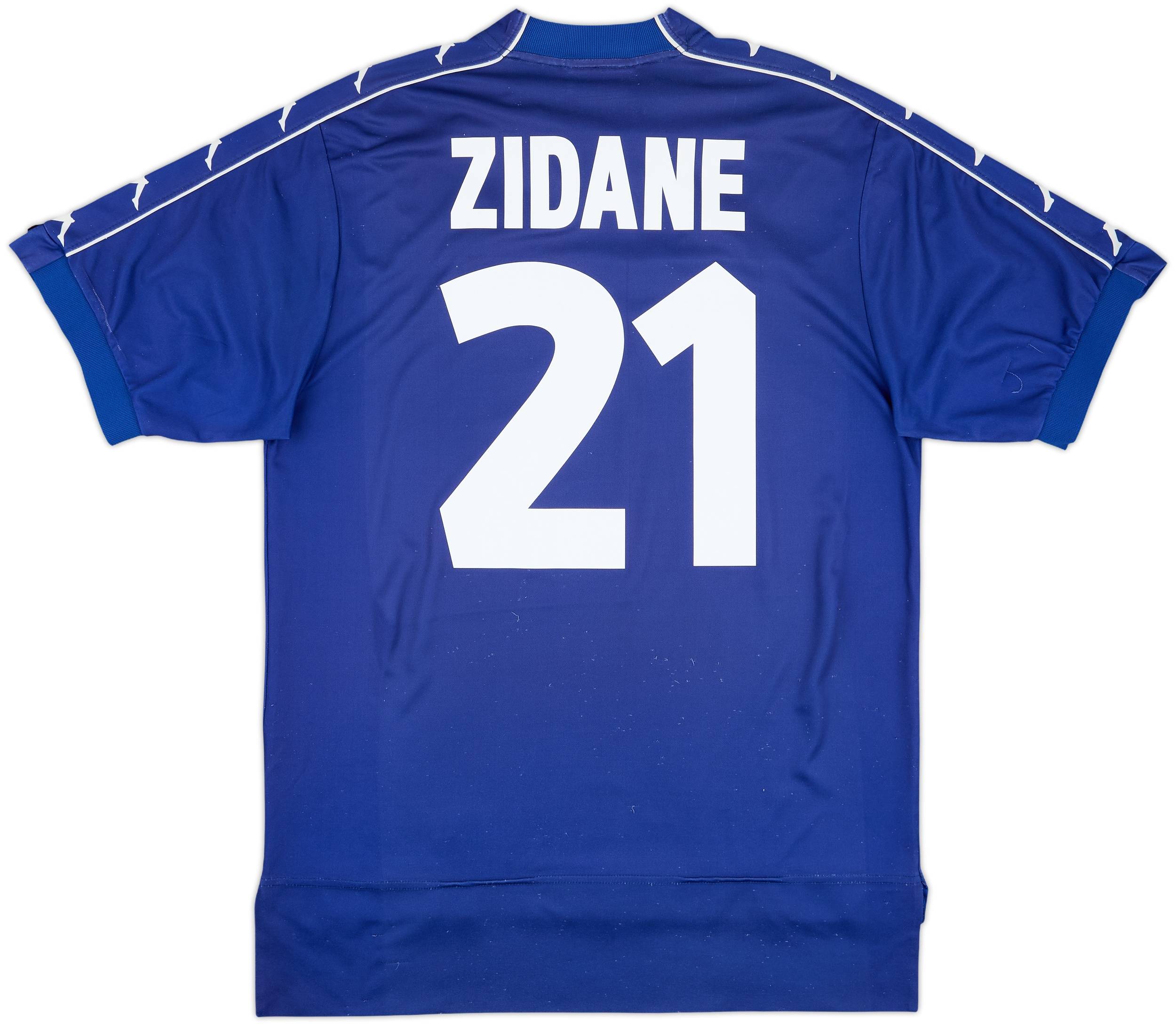 1999-00 Juventus Third Shirt Zidane #21 - 5/10 - (M)
