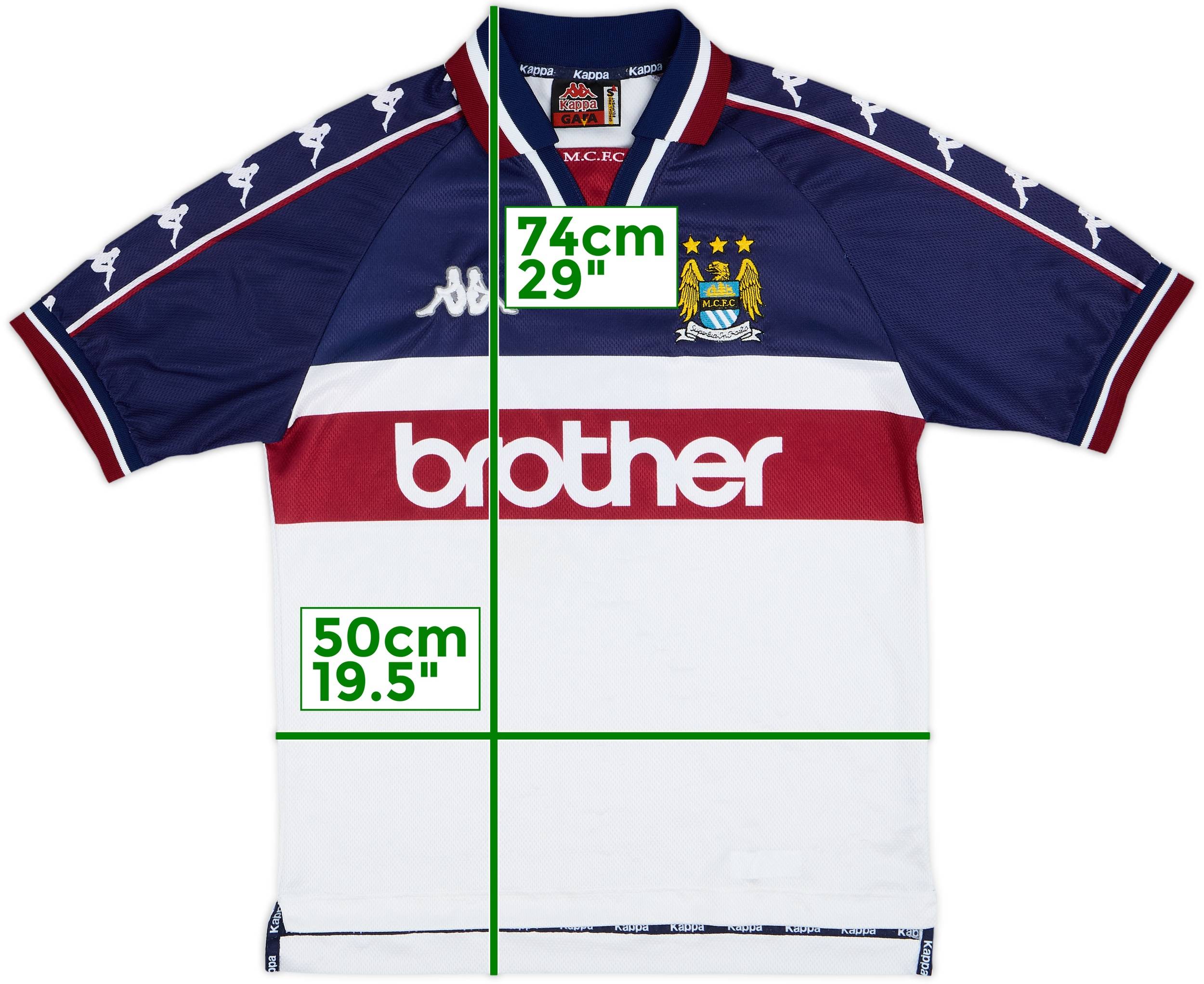 1997-98 Manchester City Away Shirt - 8/10 - (S)