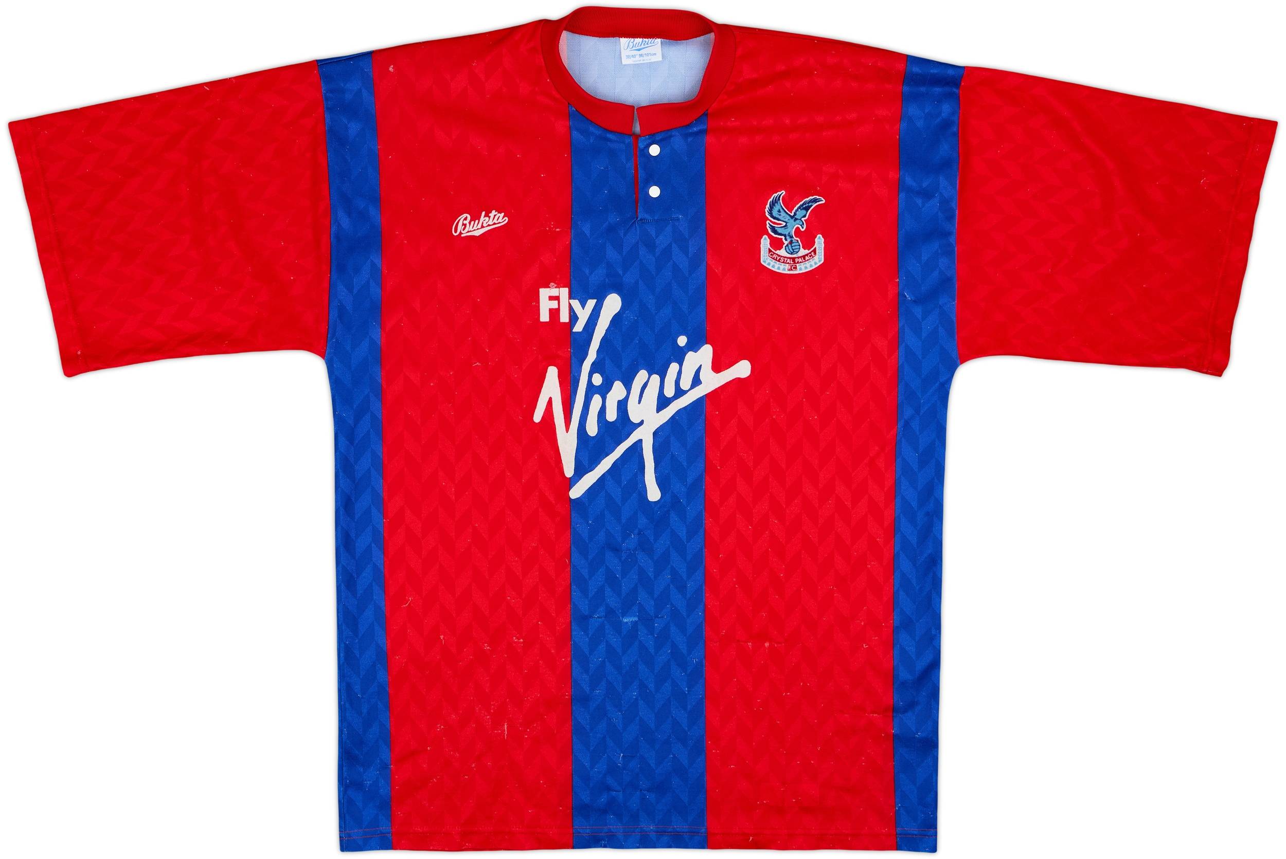 1990-91 Crystal Palace Home Shirt - 5/10 - (M)