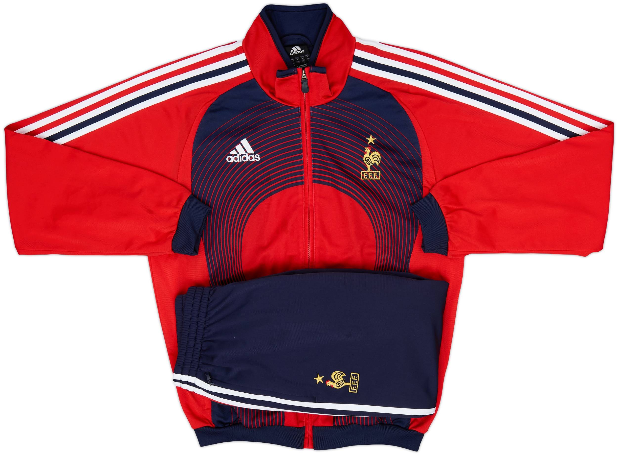 2006-07 France adidas Tracksuit - 8/10 - (S)