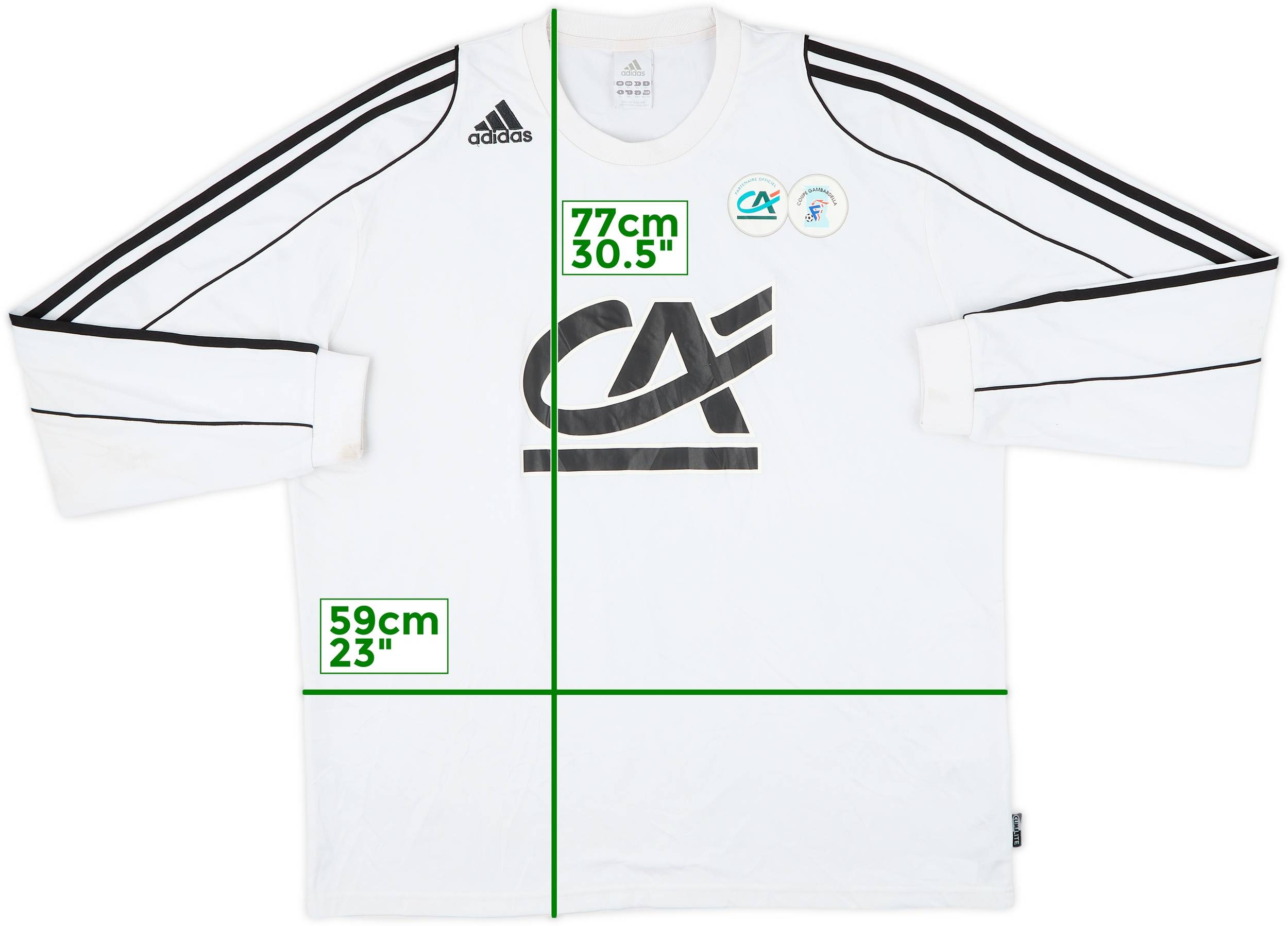 2006-07 Coupe de France L/S Shirt #5 - 9/10 - (XL)