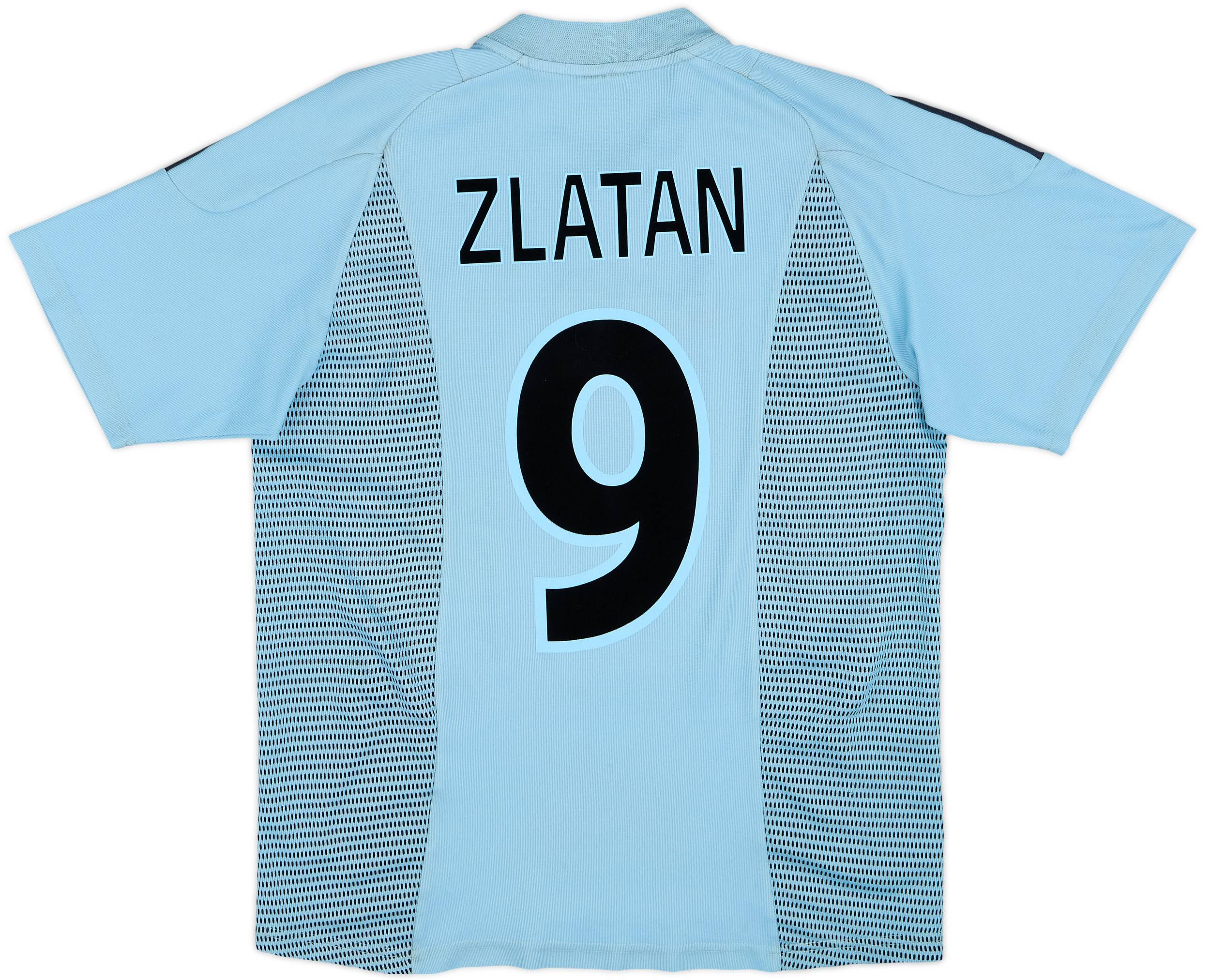 2002-03 Ajax Away Shirt Zlatan #9 - 7/10 - (XL.Boys)