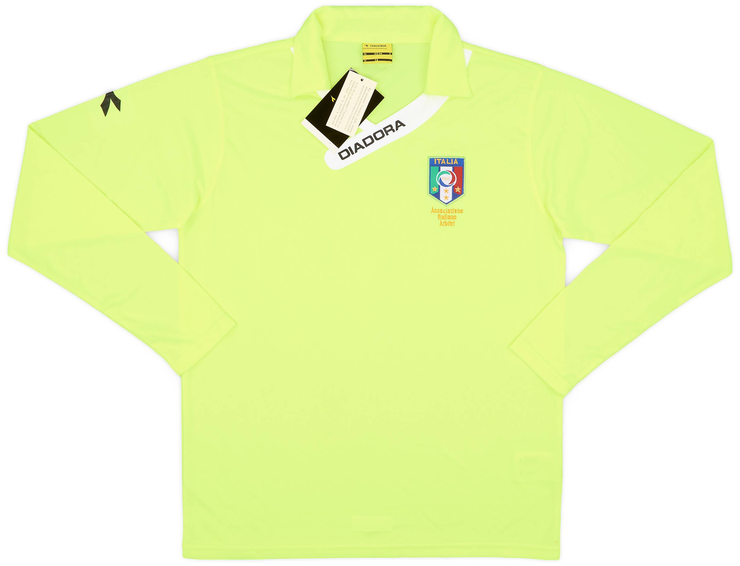 2010-11 Italy Diadora Referee L/S Shirt (S)