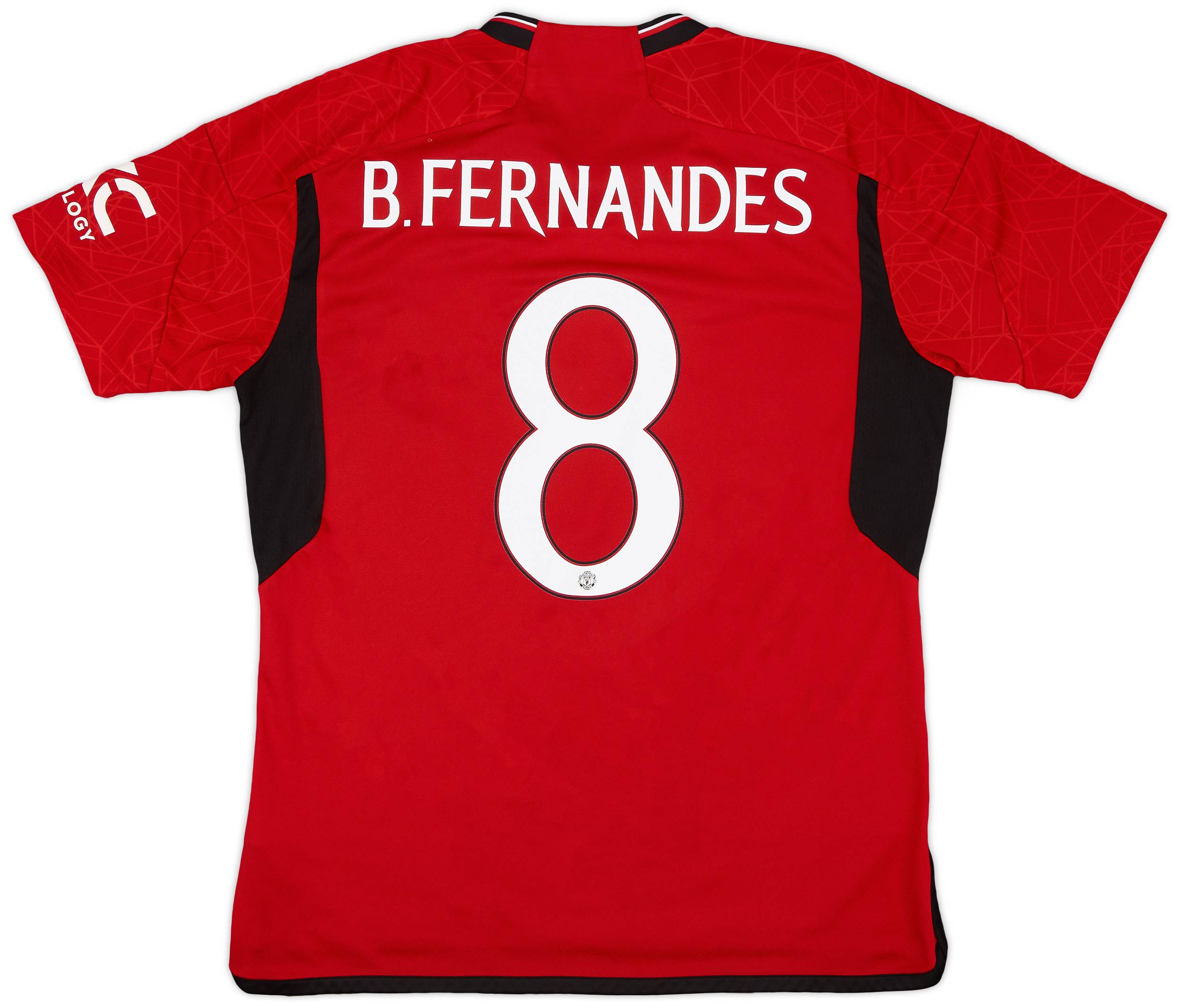 2023-24 Manchester United Home Shirt B.Fernandes #8 - 9/10 - (L)