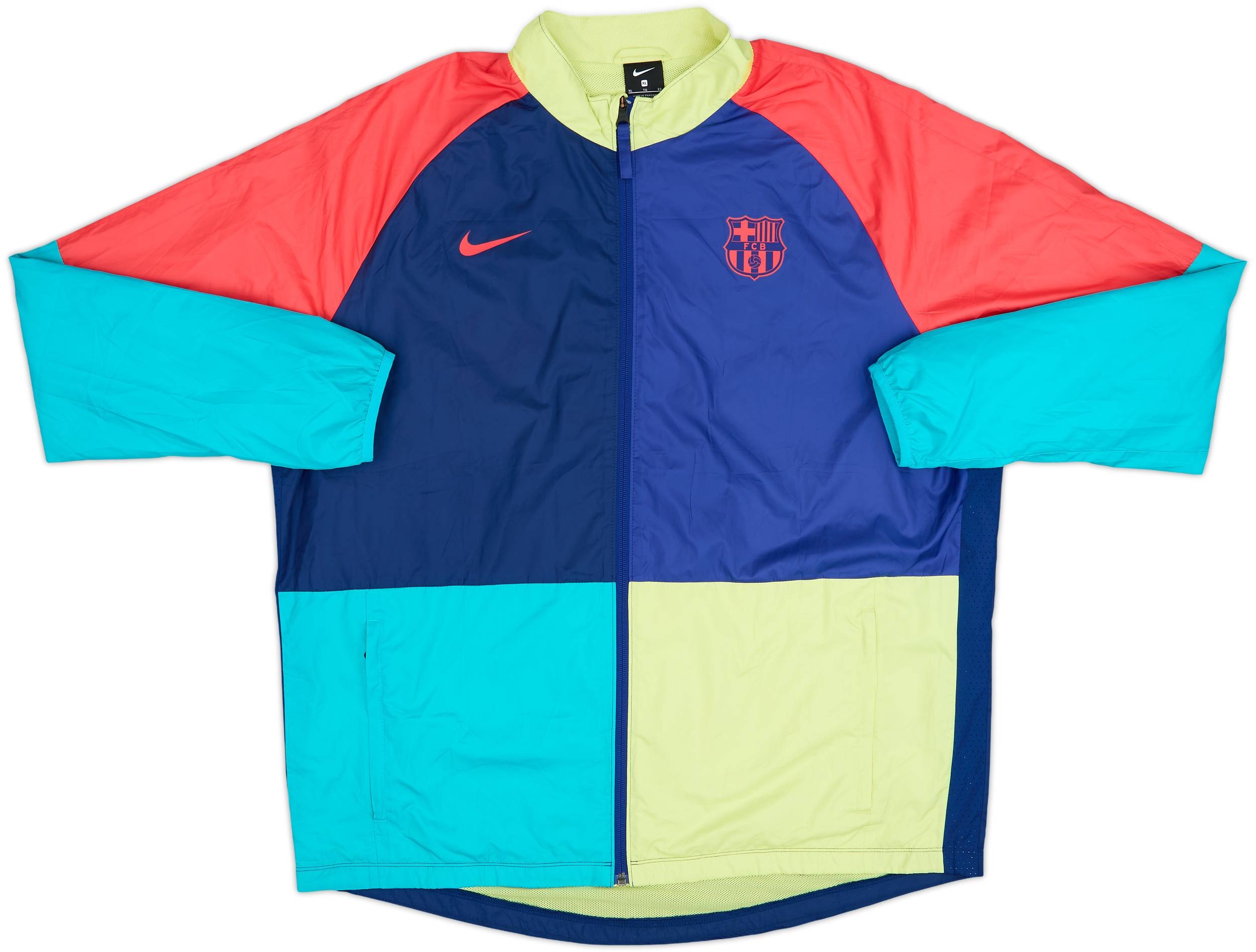 2021-22 Barcelona Nike Track Jacket - 8/10 - (XL)