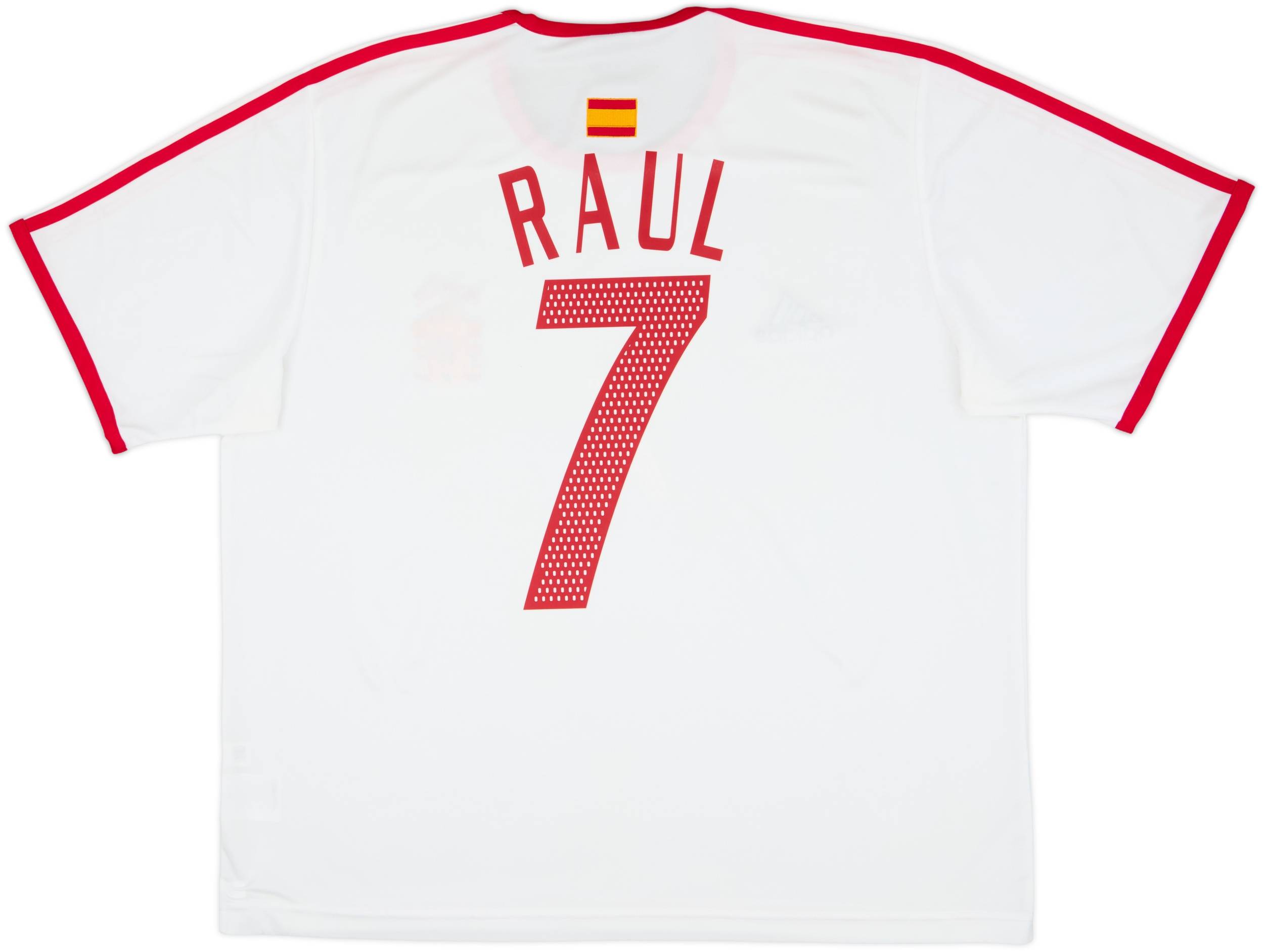 2002-04 Spain Basic Away Shirt Raul #7 - 7/10 - (XL)