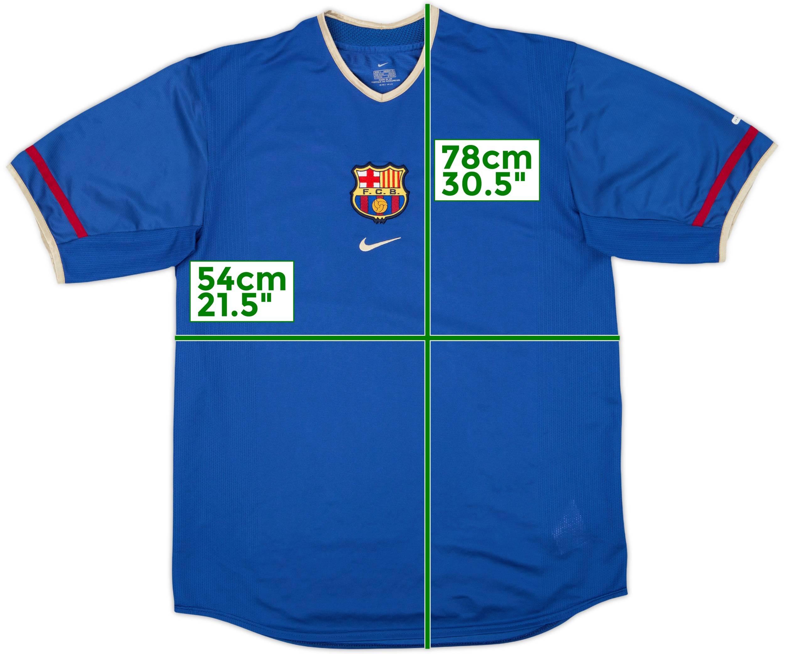 2001-02 Barcelona Third Shirt - 8/10 - (L)