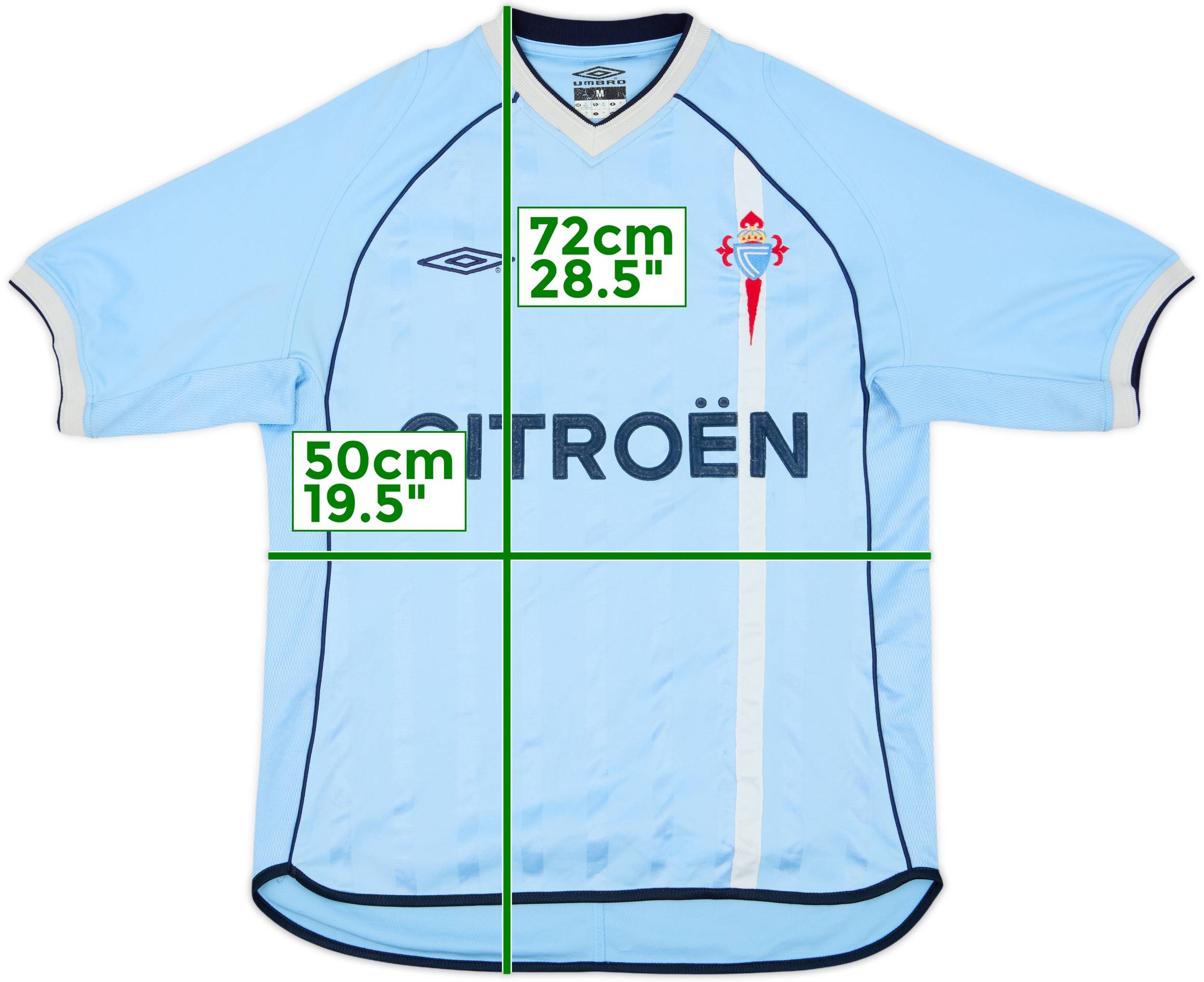 2001-03 Celta Vigo Home Shirt - 6/10 - (M)