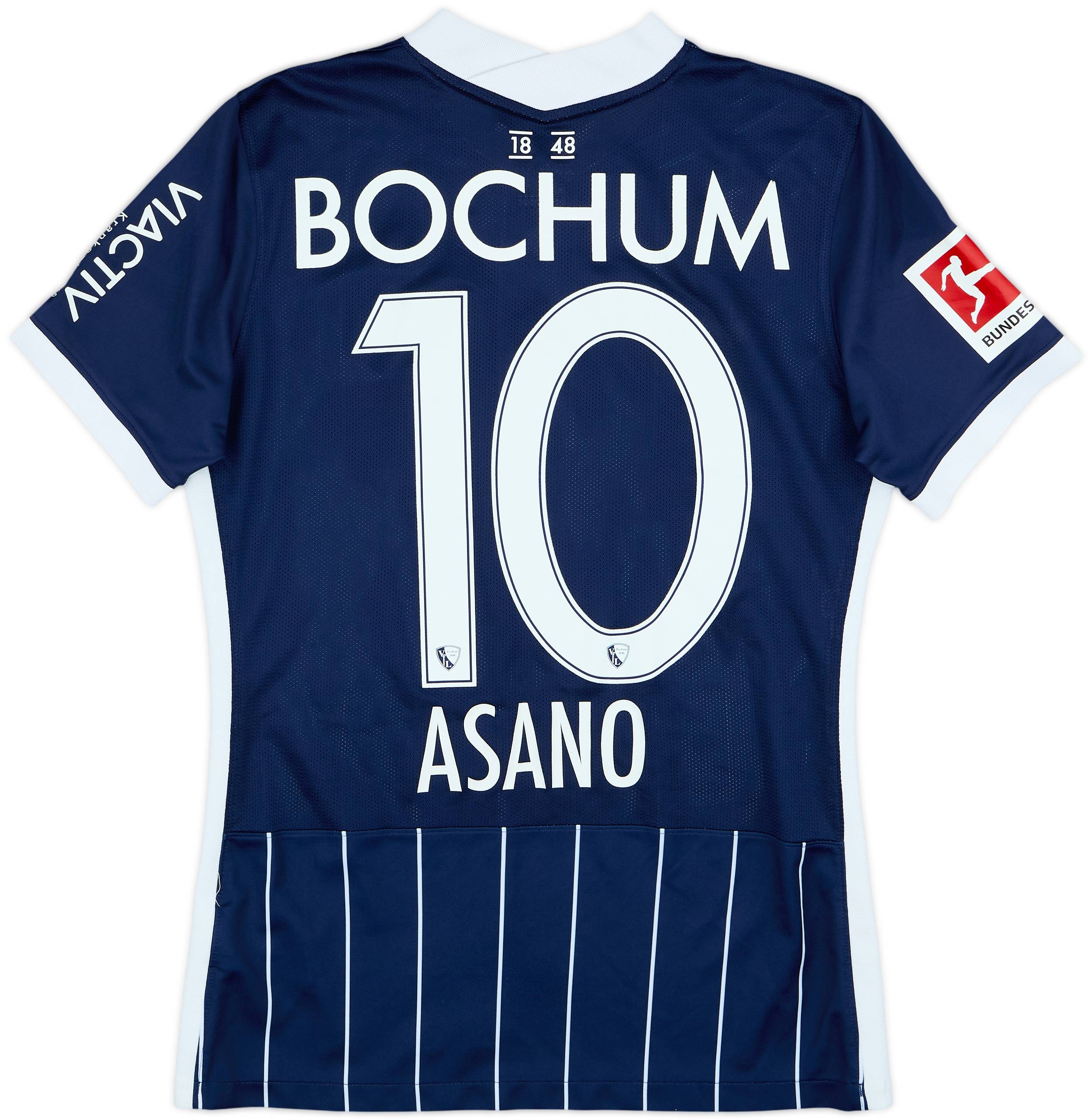 VfL Bochum サッカーシャツ10 WOSZ ブンデスリーガ パッチ付き VfL