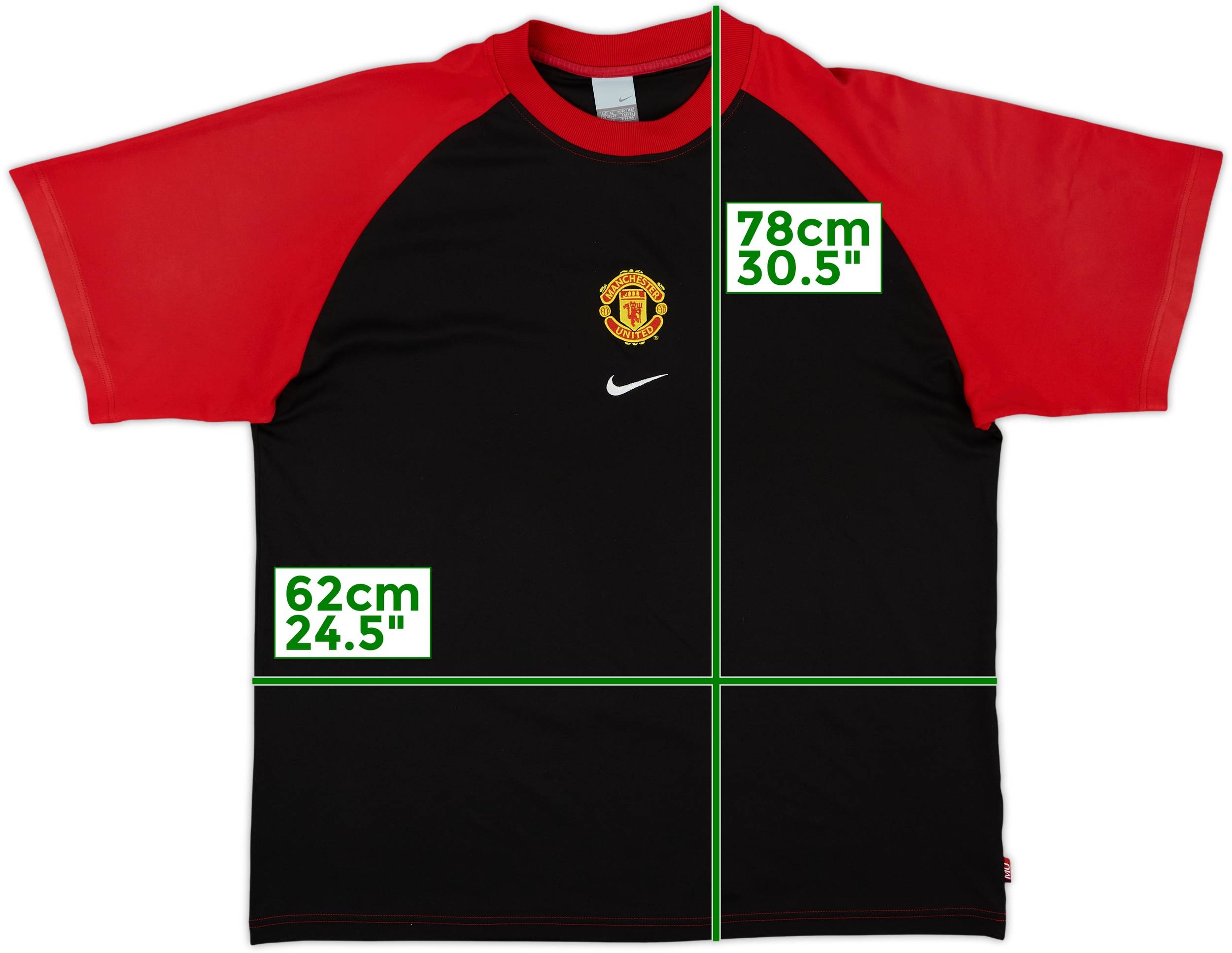 2004-05 Manchester United NIke Training Shirt - 10/10 - (XL)