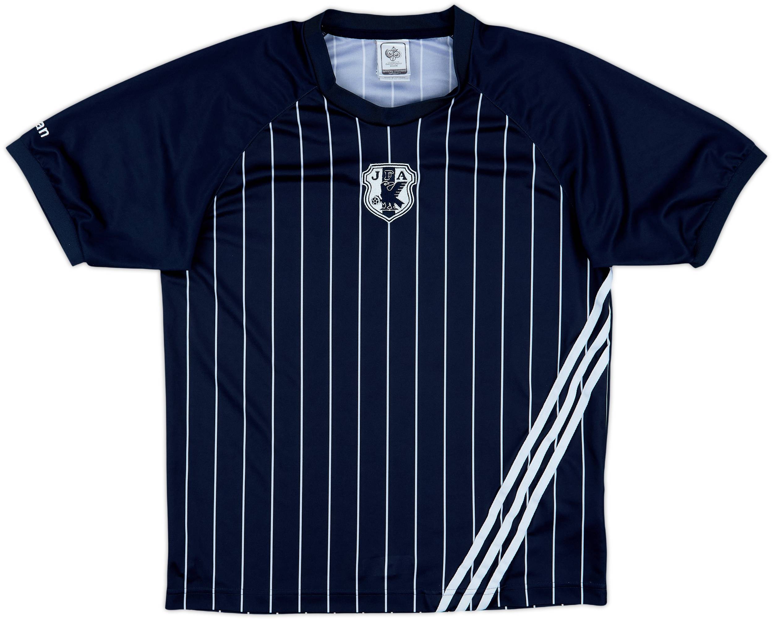 2006 adidas 日本代表 トレーニングシャツ 2006 Japan World Cup adidas Training Shirt - 10/10 - (S)