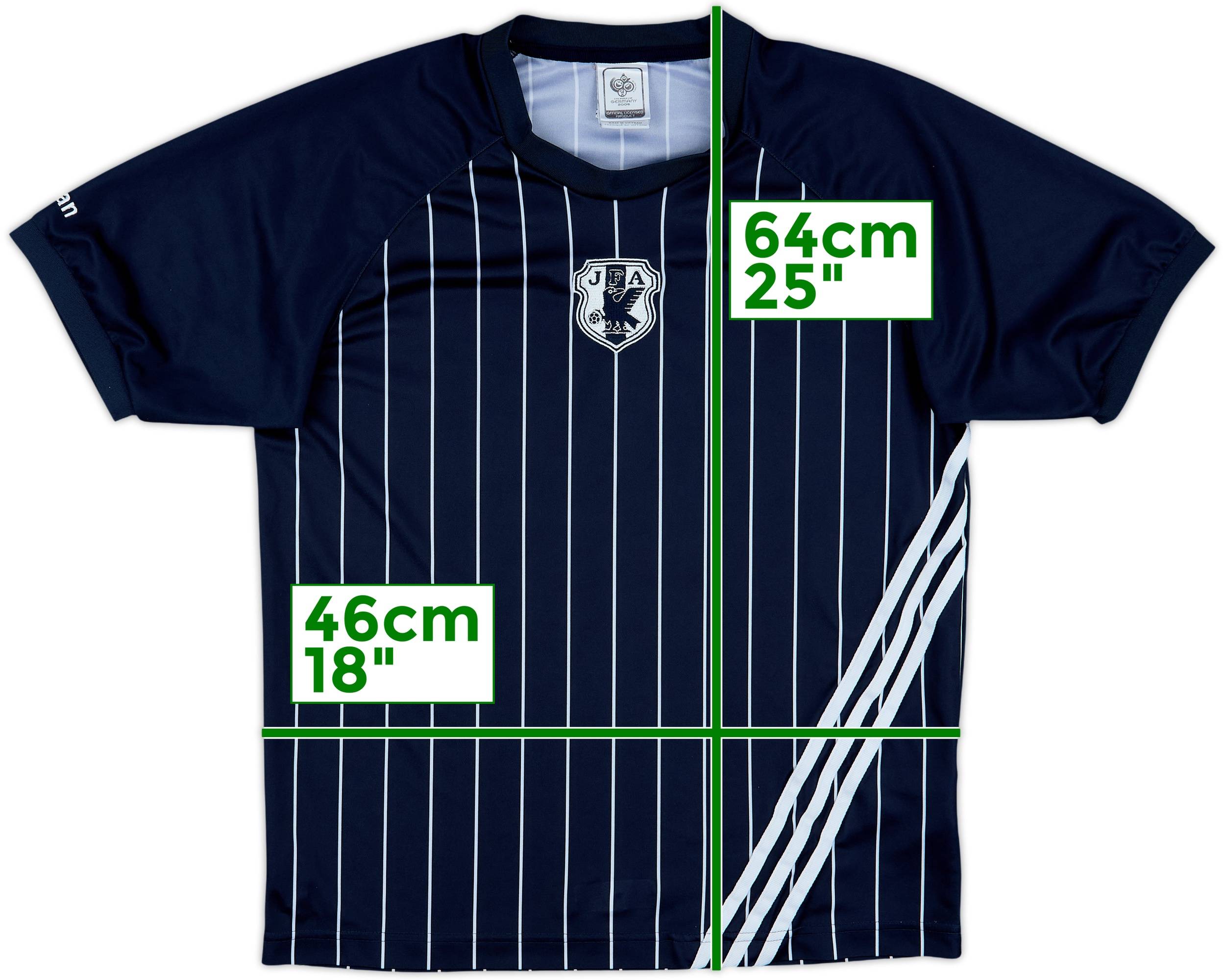 2006 adidas 日本代表 トレーニングシャツ 2006 Japan World Cup adidas Training Shirt - 10/10 - (S)