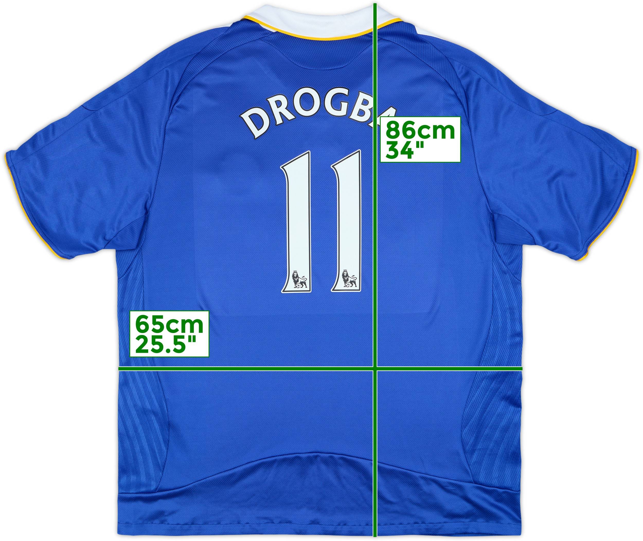 2008-09 Chelsea Home Shirt Drogba #11 - 8/10 - (XXL)