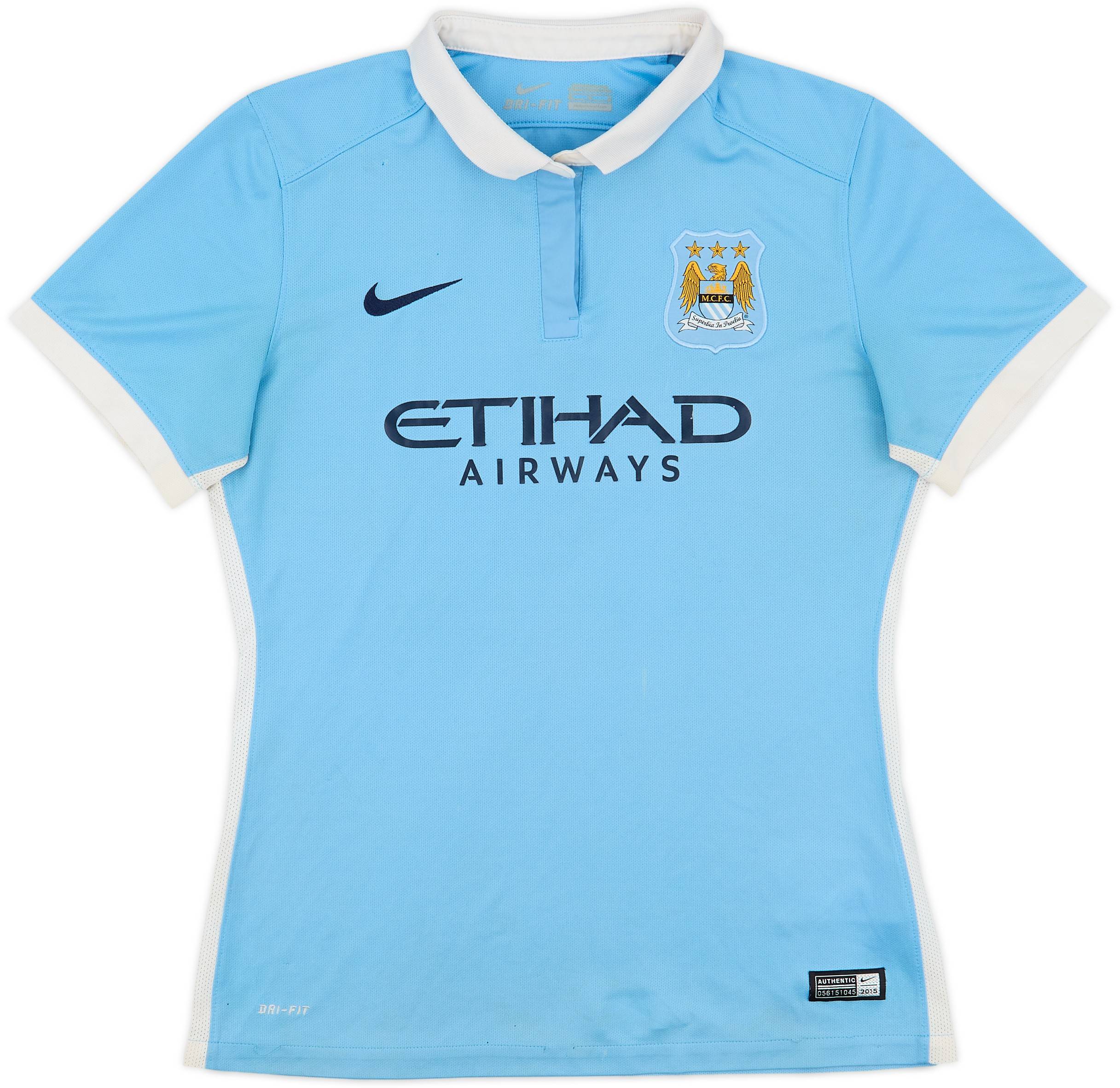 2015-16 Manchester City Home Shirt - 5/10 - (Women's M)