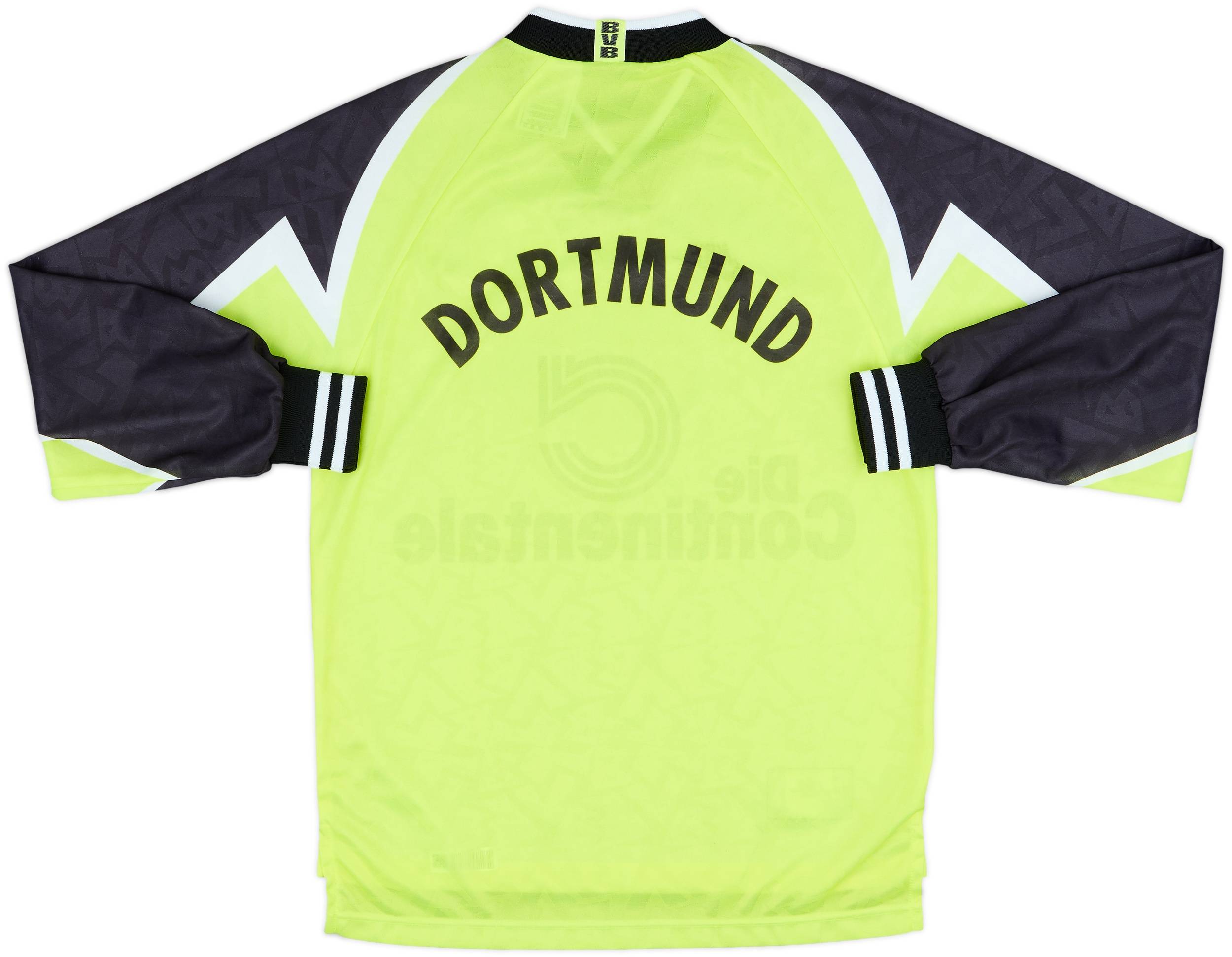 1995-96 Borussia Dortmund Home L/S Shirt - 8/10 - (S)