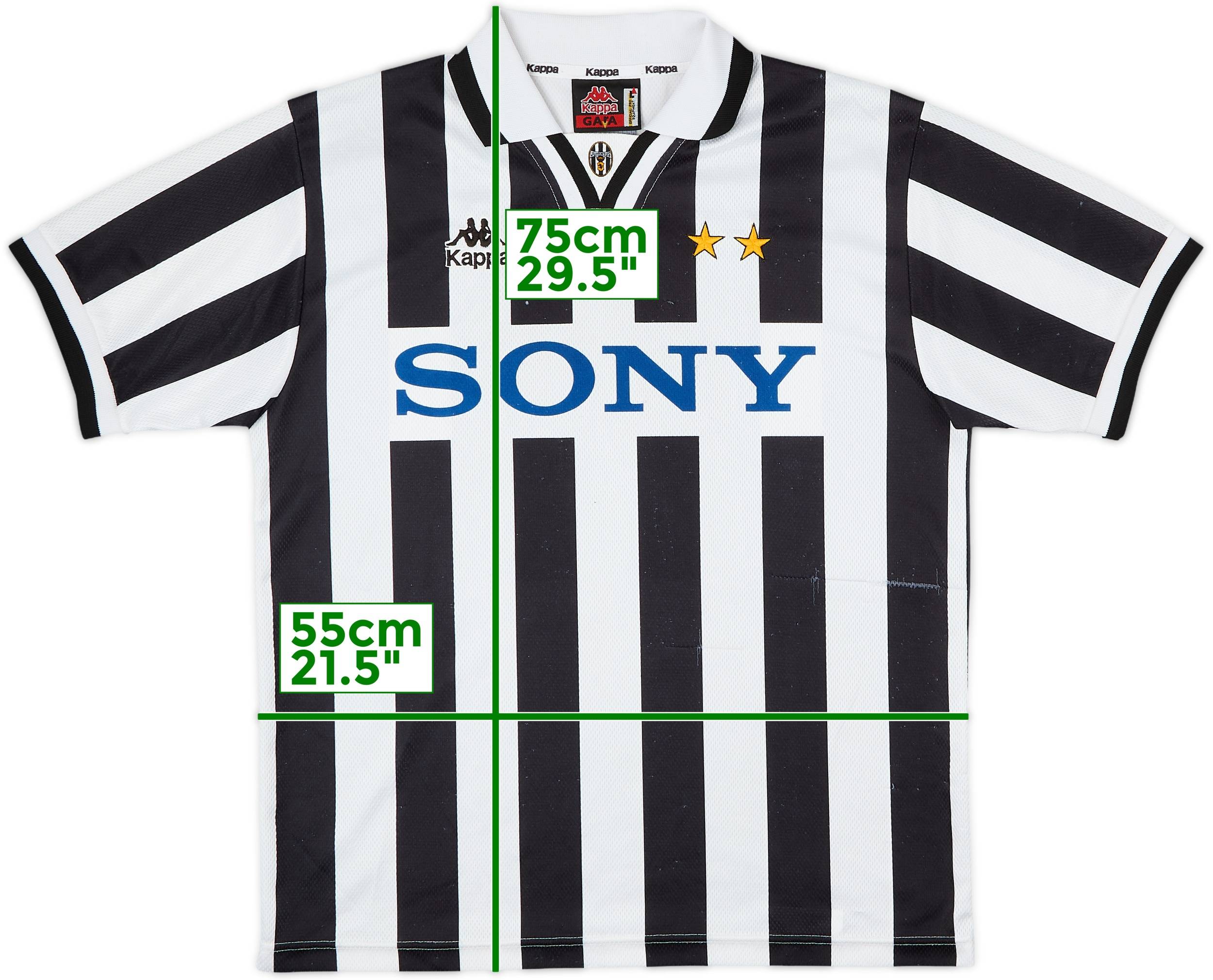 1995-97 Juventus Home Shirt - 6/10 - (L)